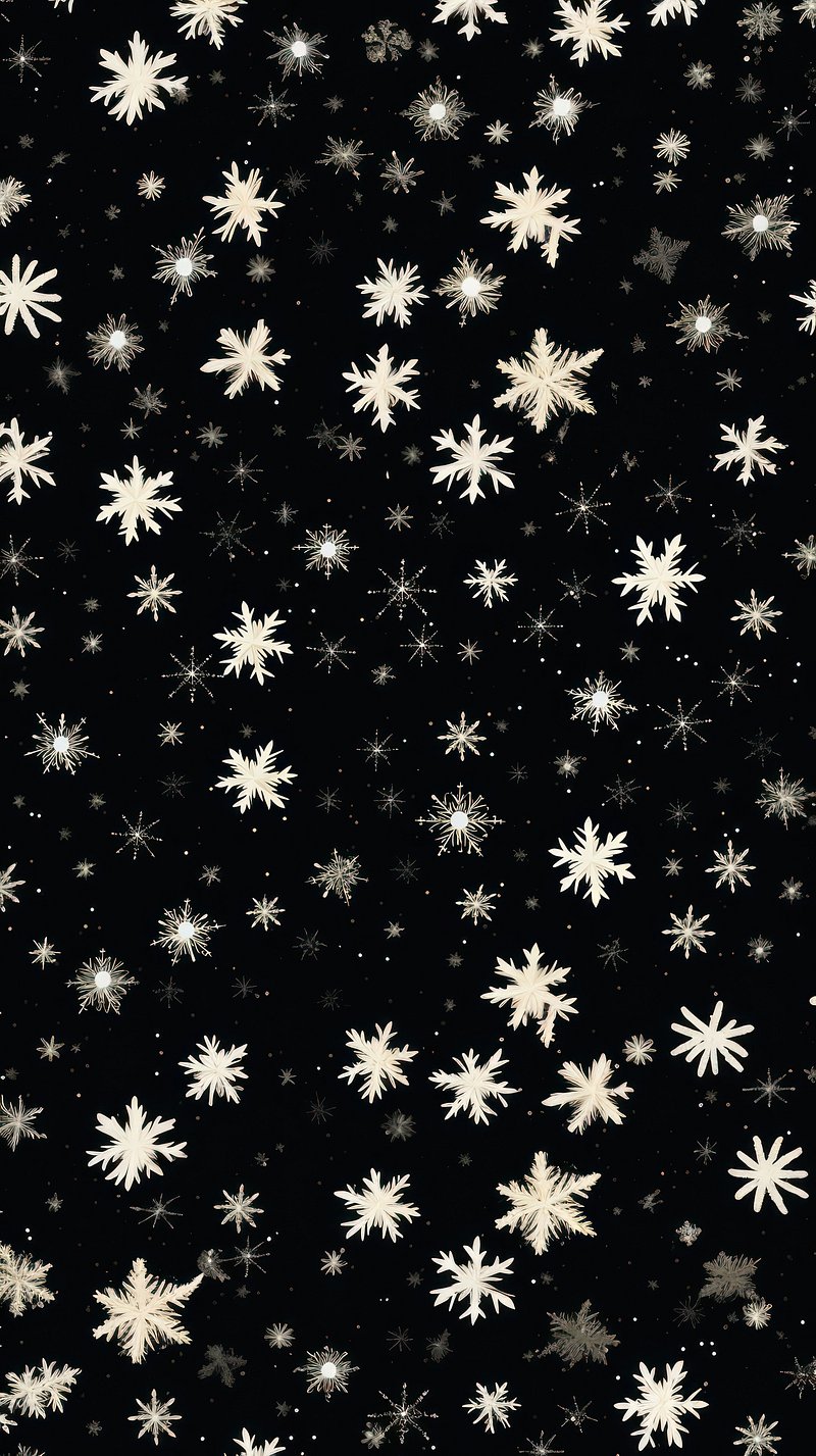 Christmas Wallpaper Phone Black Image Wallpaper