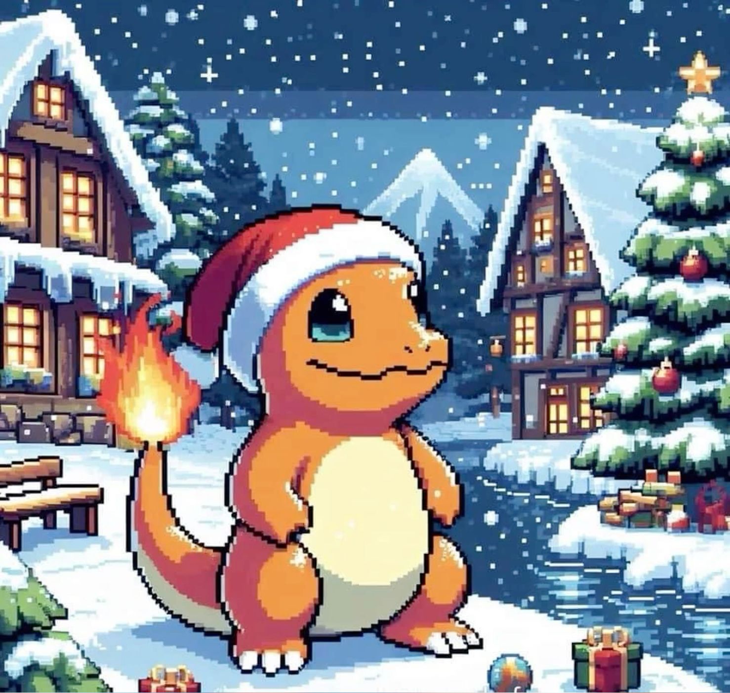 Pin By Kevin Duplantier On Gamer Frikitaku. Cute Pokemon Wallpaper, Cool Pokemon Wallpaper, Christmas Pokemon
