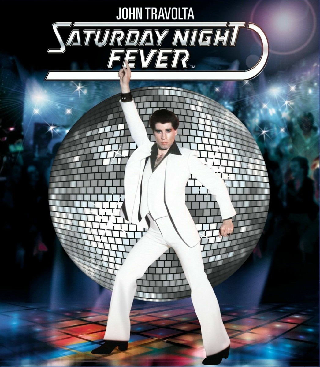 Saturday Night Fever Mirror Ball POSTER 24 X 36 INCH disco John Travolta