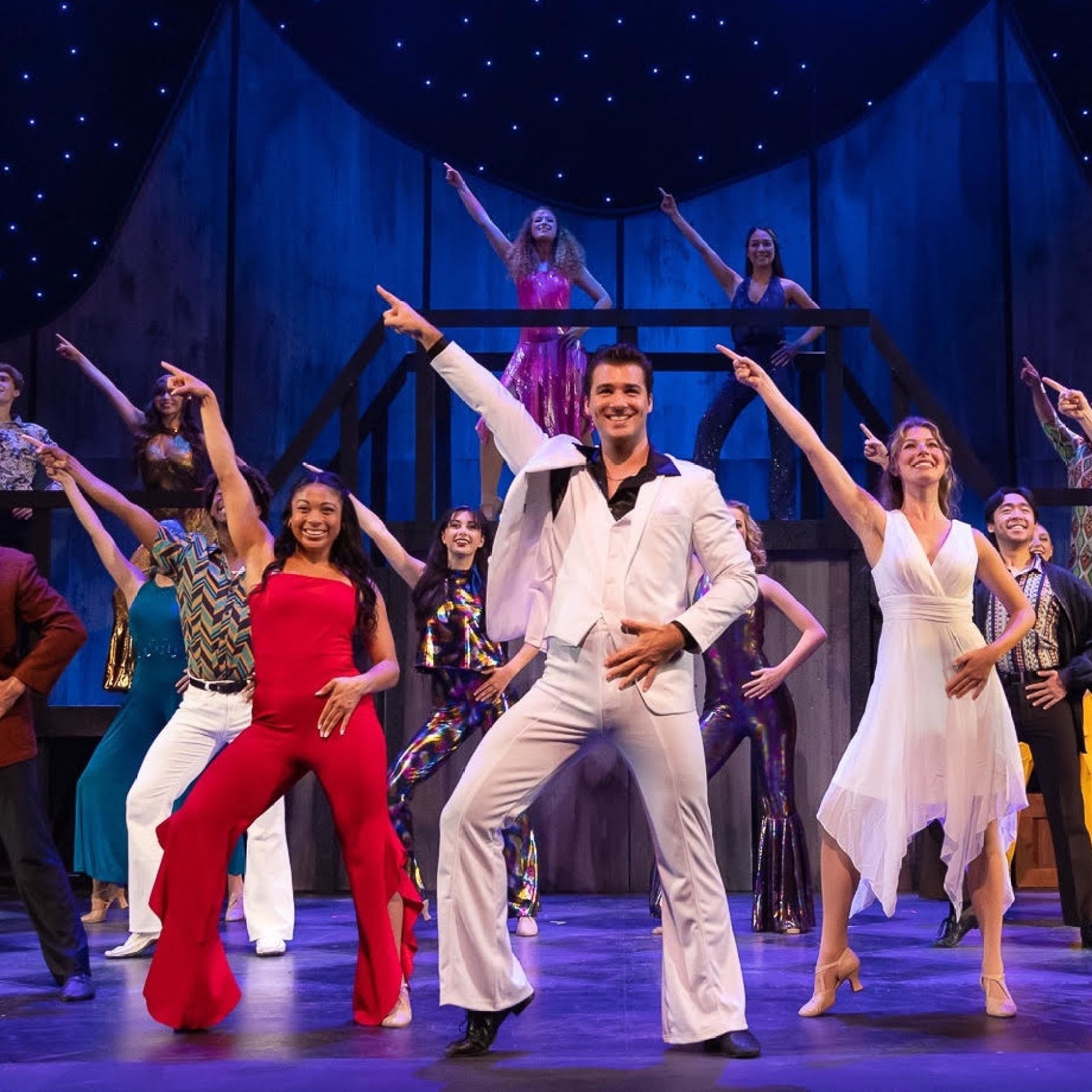 Review: 'Saturday Night Fever' suffers from disco infirmities in Laguna Beach