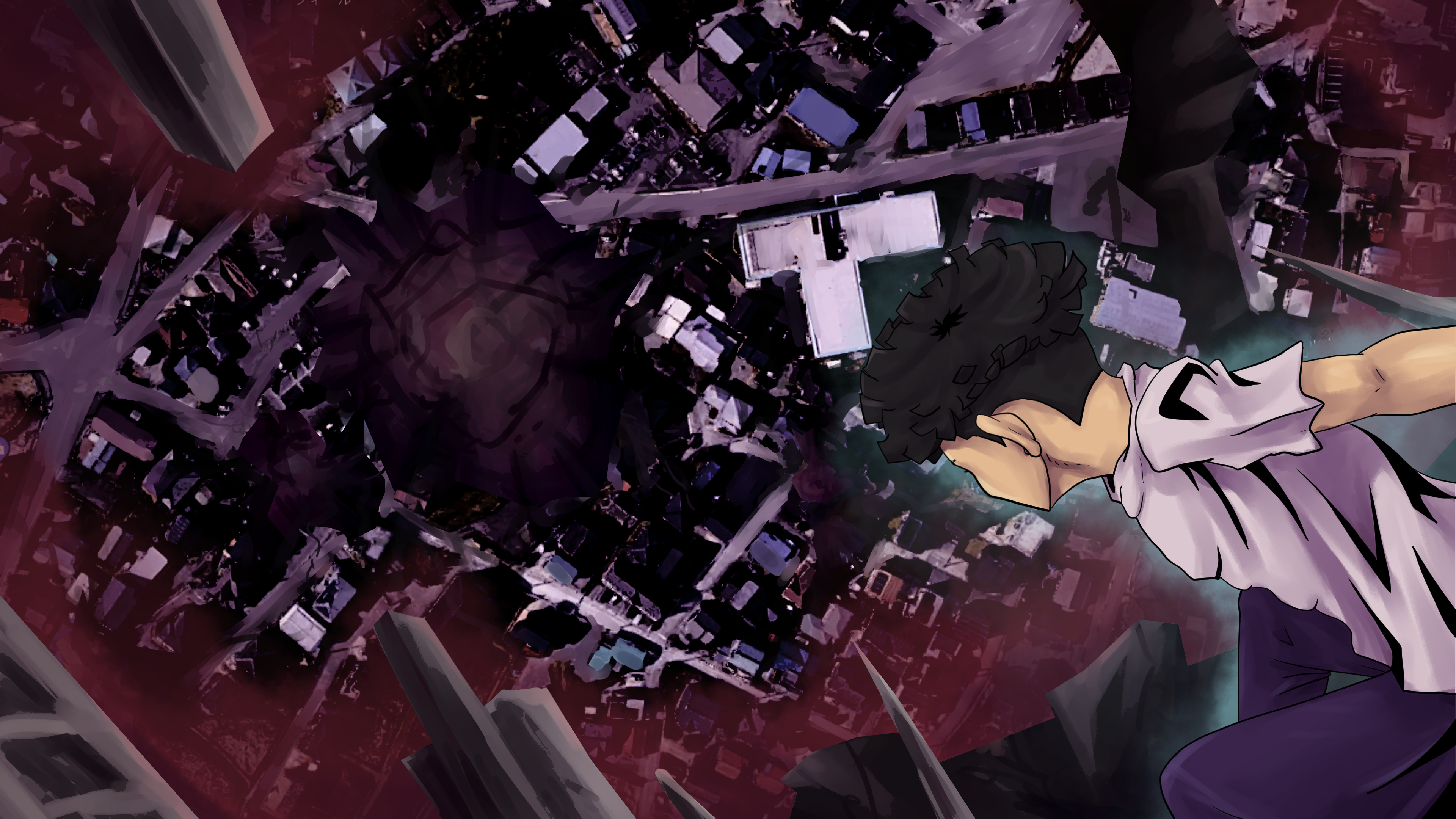 mob by last episode - (4k wallpaper)