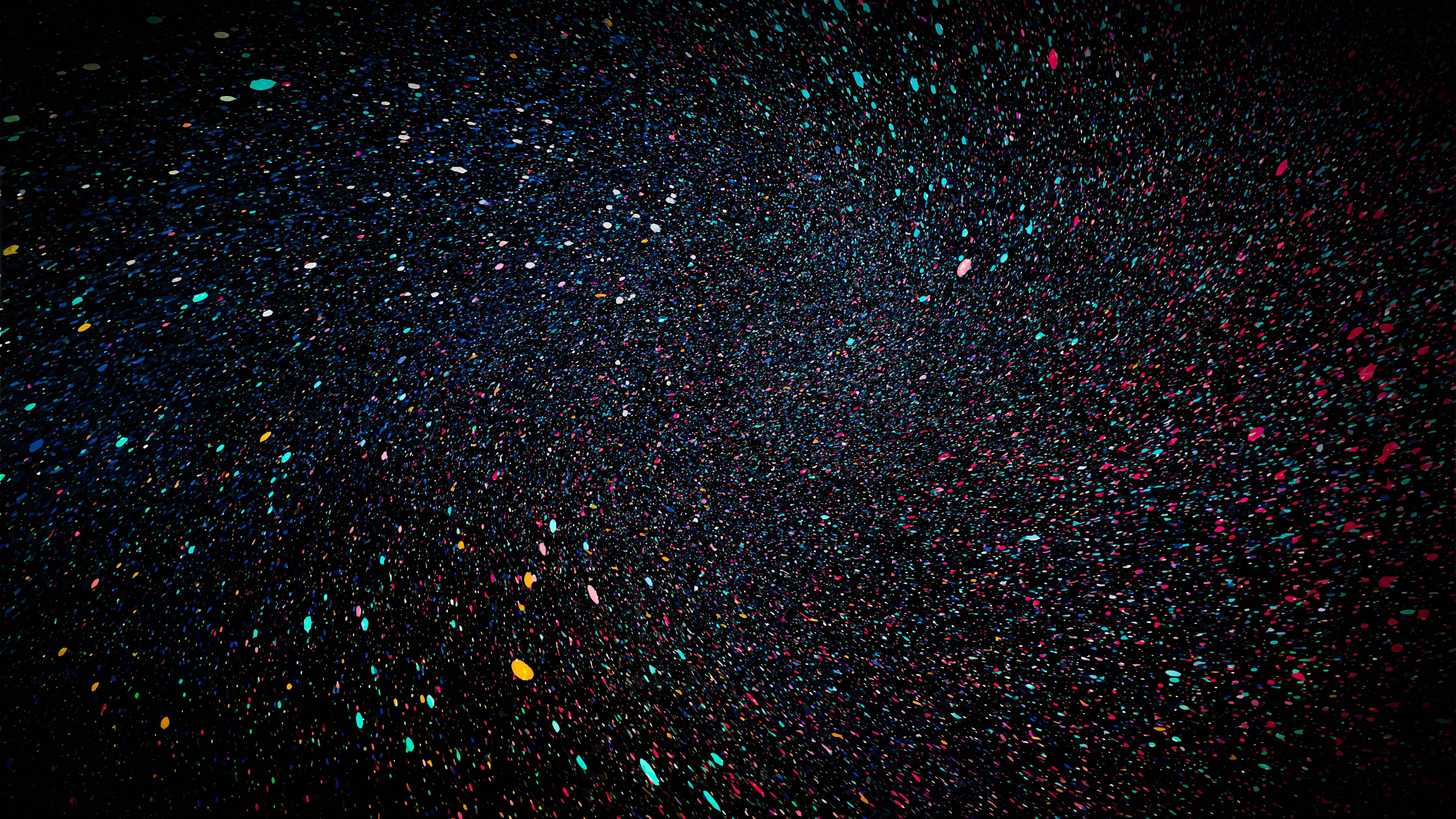 A scan of my spray painting makes the perfect 6K wallpaper [6016 x 3384]