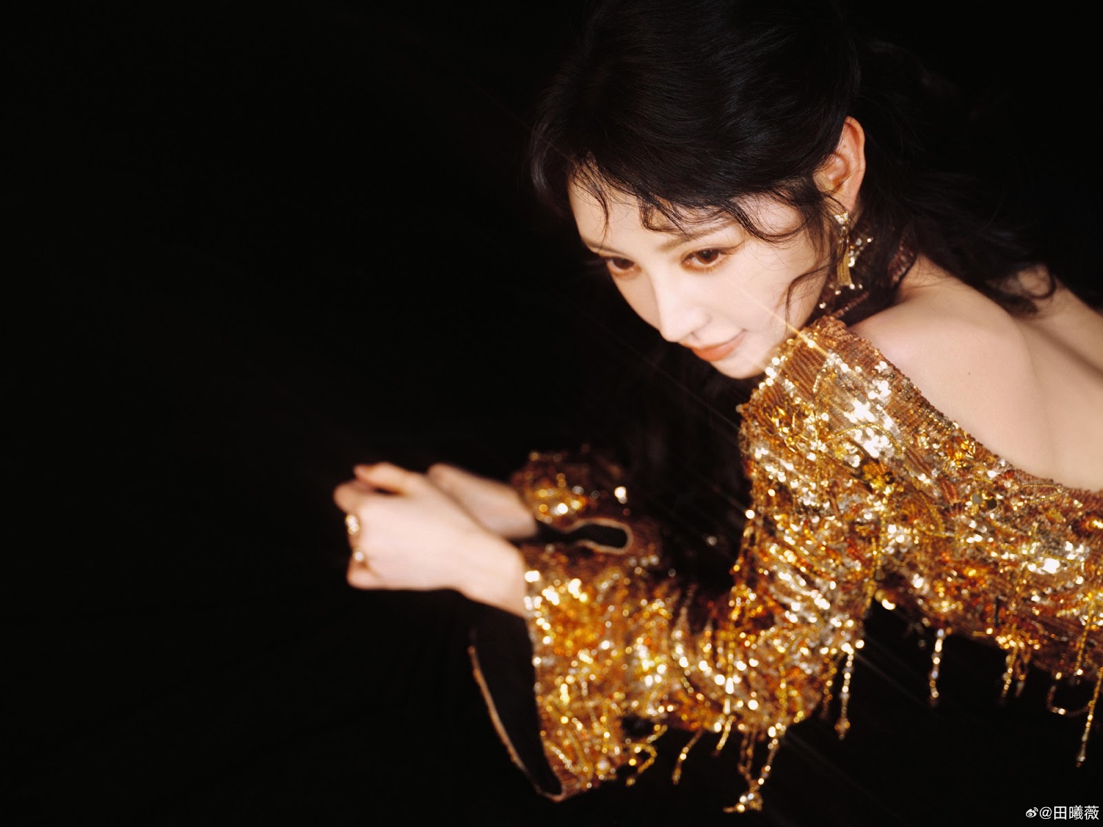 China Entertainment News: Tian Xiwei at Tencent Video All Star Night