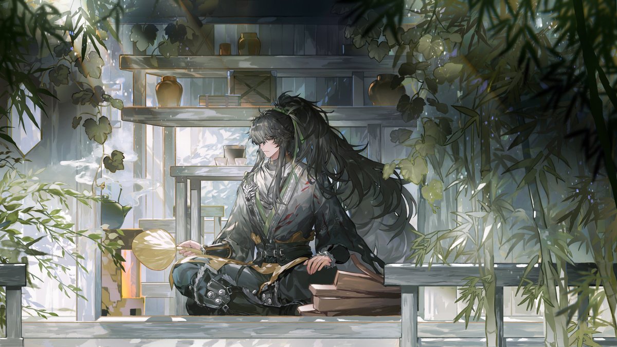 Cleaned 4k Qiuyuan Wallpaper! Gdrive 02 Character Art: Will post cinematics from his quest on Monday to give people time to do it #wuwa #WutheringWaves #Qiuyuan