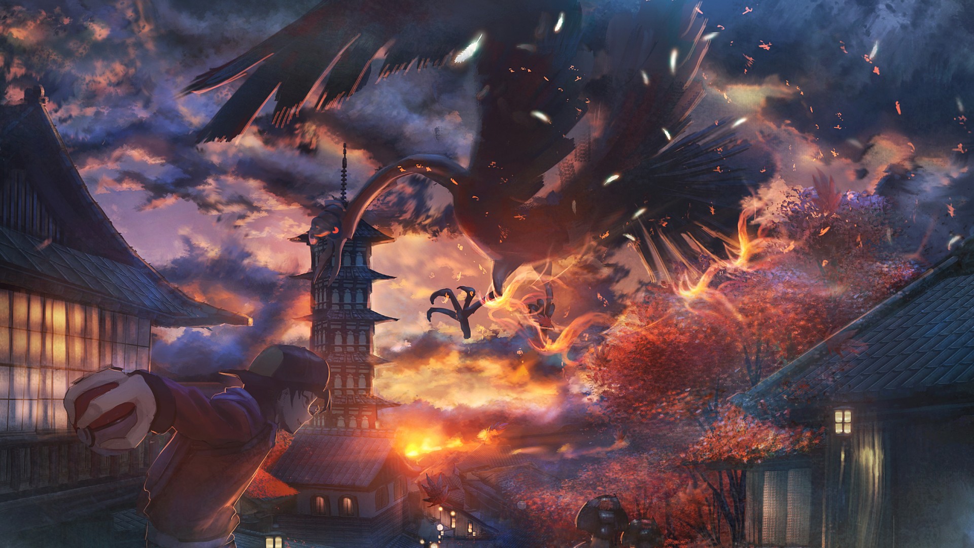 Ethan Ho Oh HD Pokemon Wallpaper