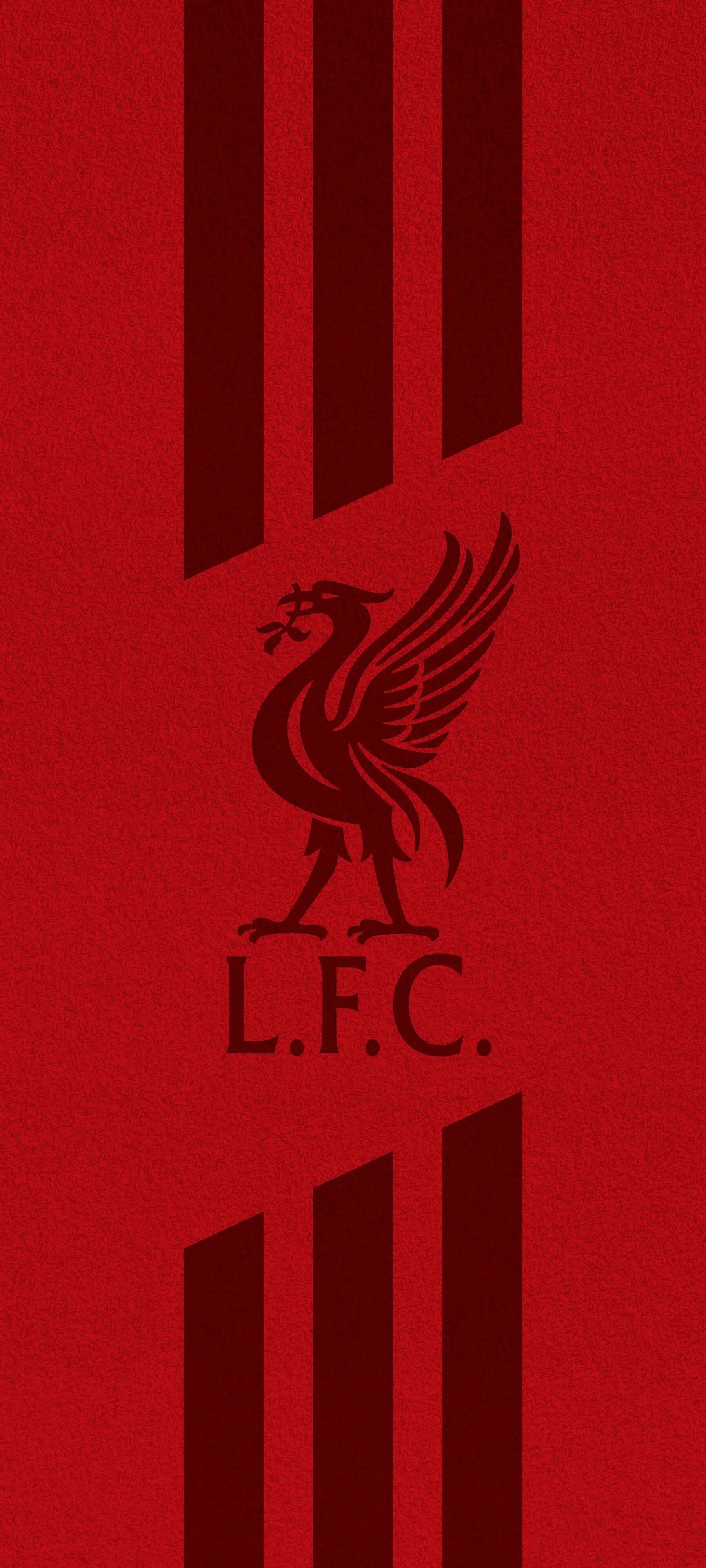 Liverpool FC Football Club LFC Logo Red Texture