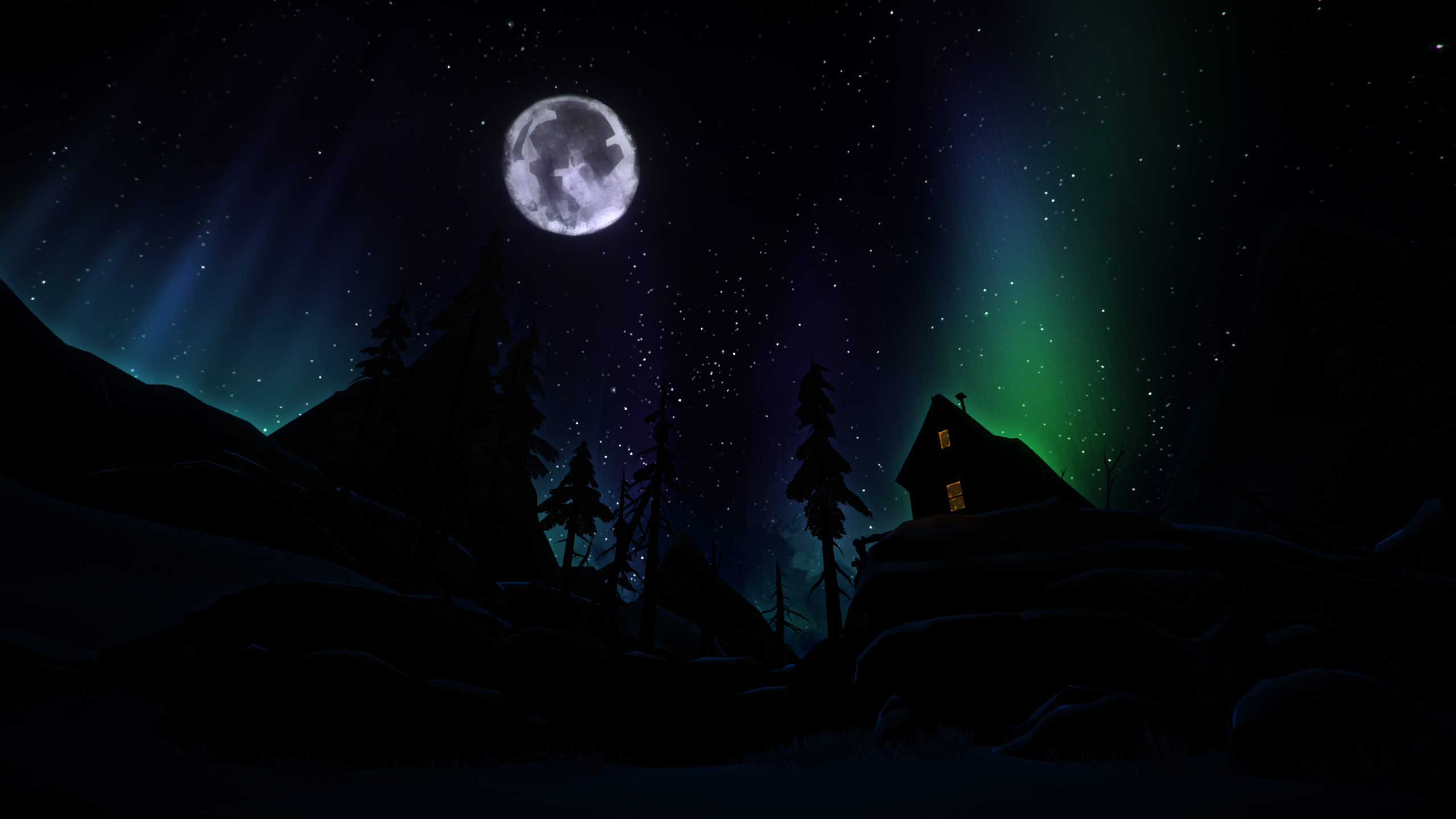 State of the Art: The Long Dark's aurora. Rock Paper Shotgun