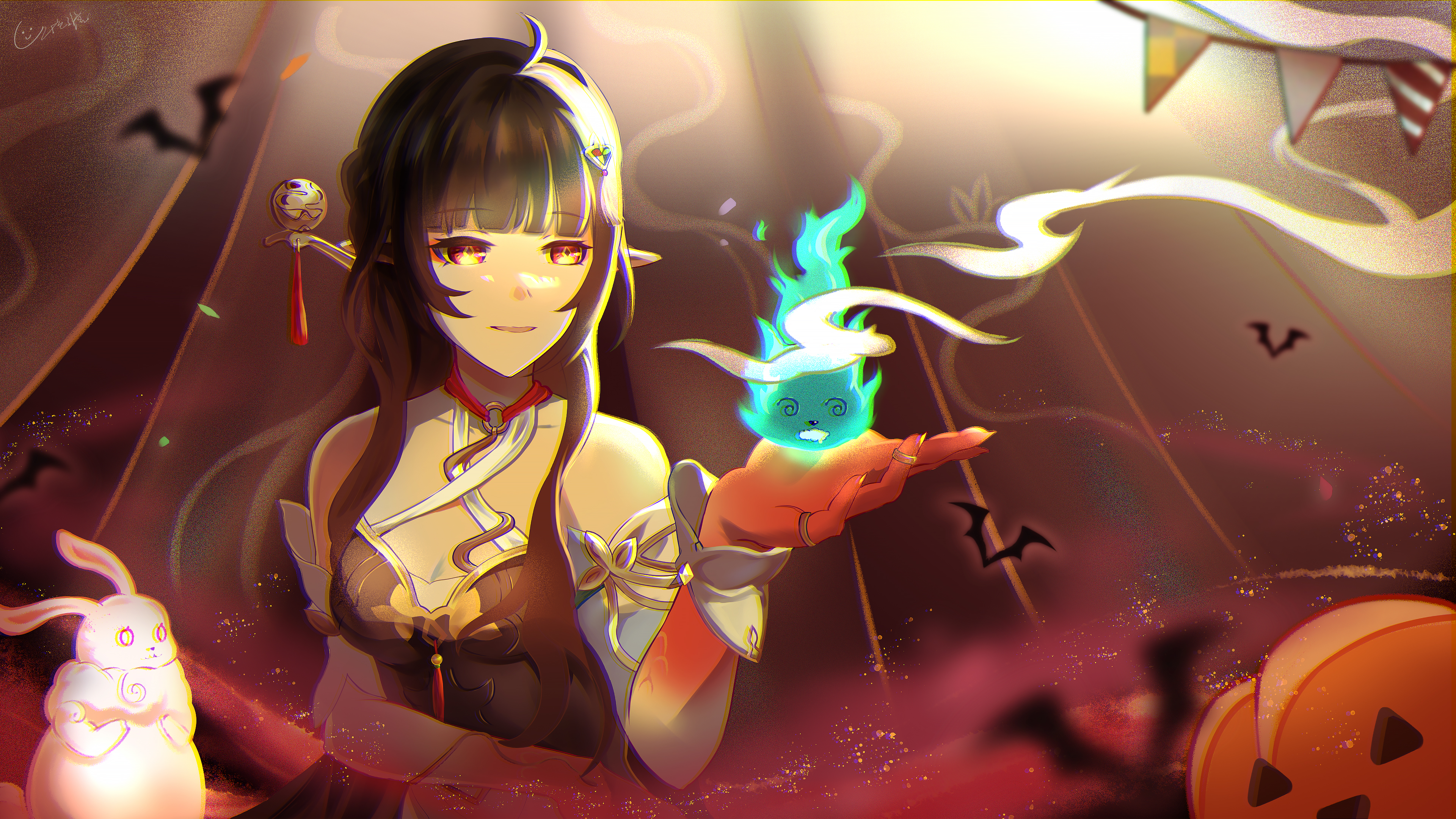 Lingsha Star Rail Wallpaper by Zeromirror Anime Image Board