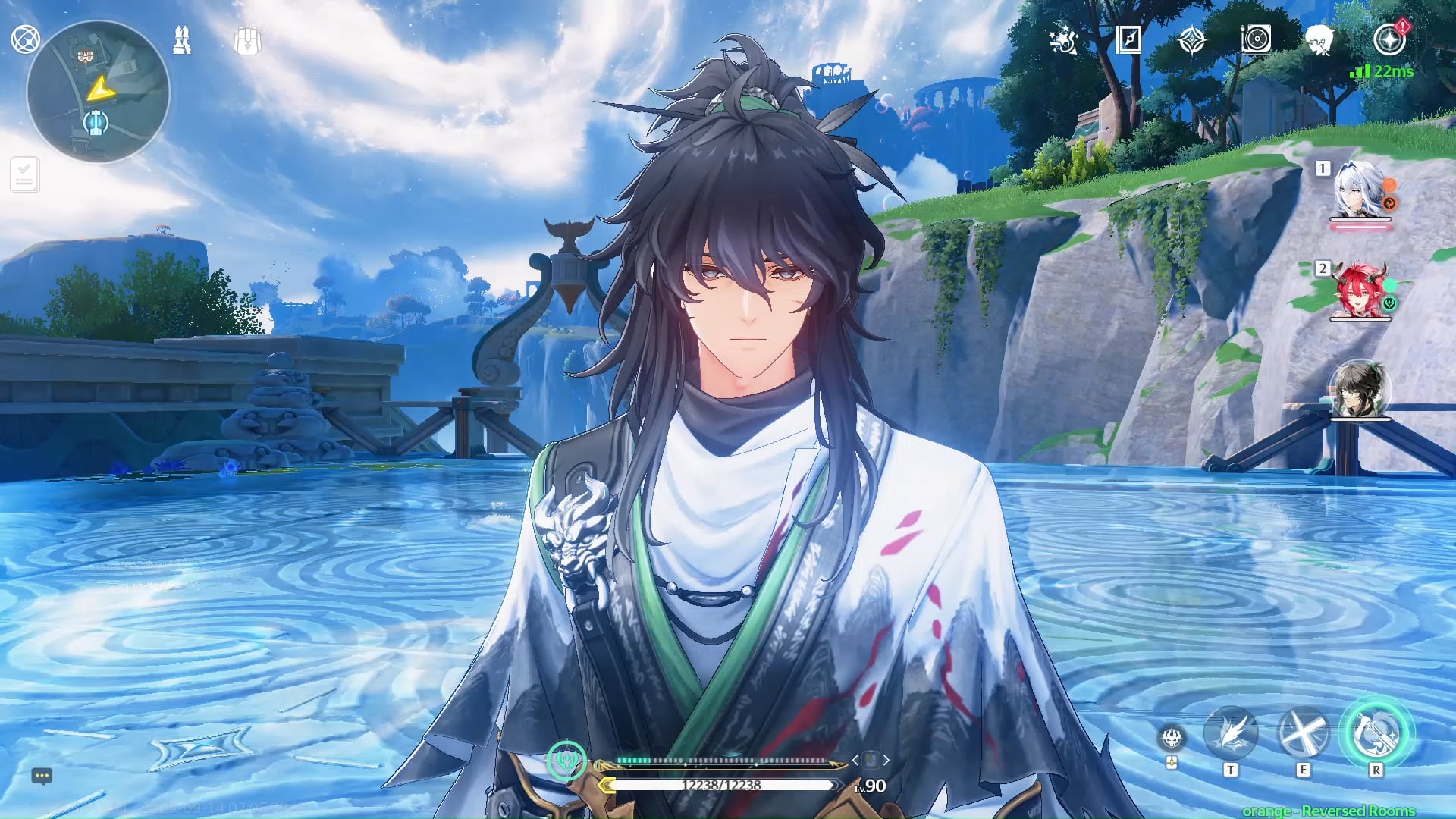 2.7. Qiuyuan More Gameplay Via Orange FS (Including The Recovering Animations After An Attack)