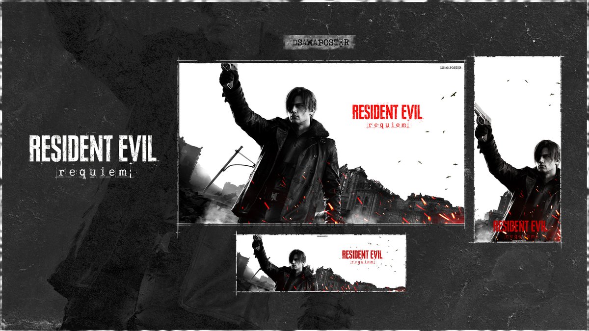 Resident evil requiem) Leon s kennedy wallpaper 4k