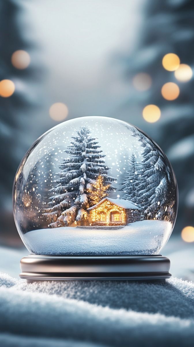 Winter Snow Globe Wallpapers - Wallpaper Cave