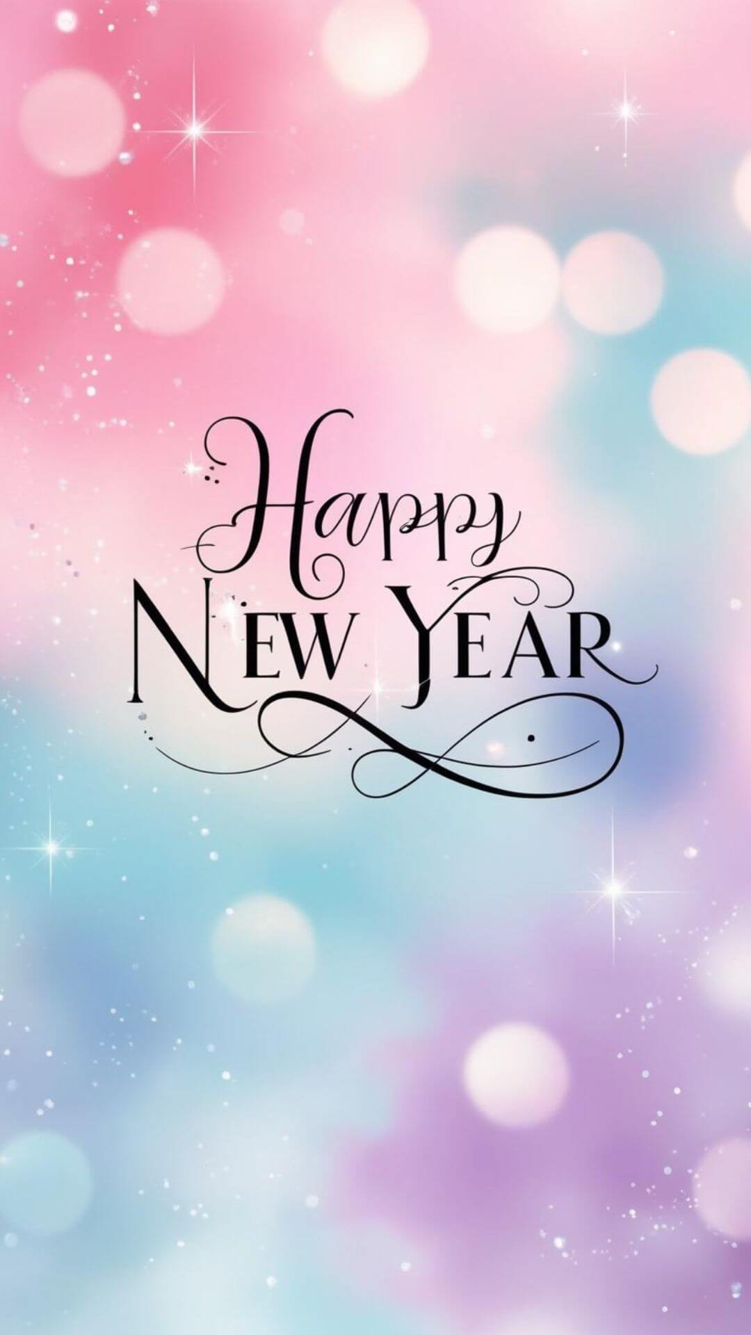 Cute Pink New Year Wallpapers - Wallpaper Cave