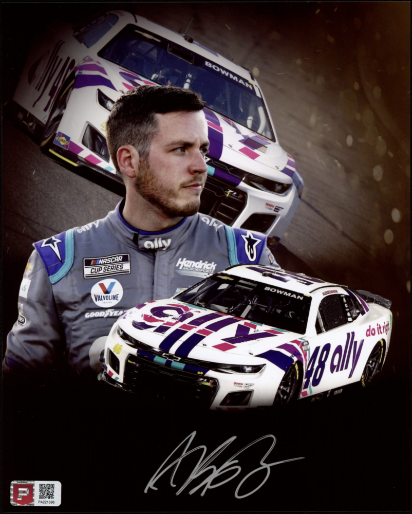Alex Bowman Signed NASCAR Cup Series 8x10 Photo (PA)