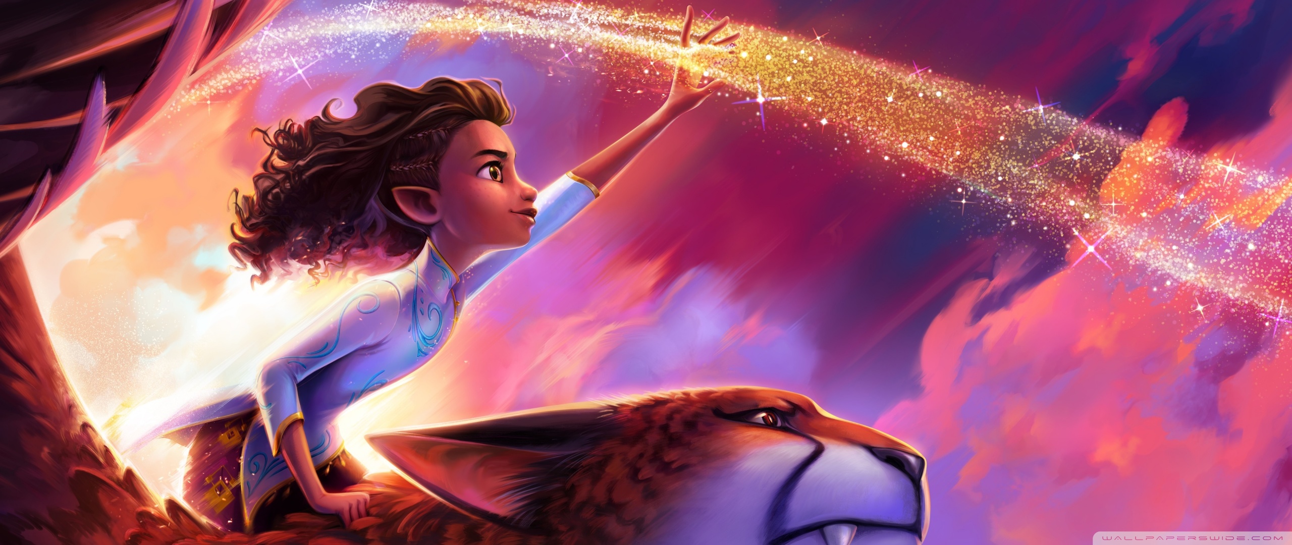 Spellbound Animated Movie, Princess Ellian 4K UHD Wallpaper for UltraHD Desktop and TV, Widescreen and UltraWide Display, Dual Monitor