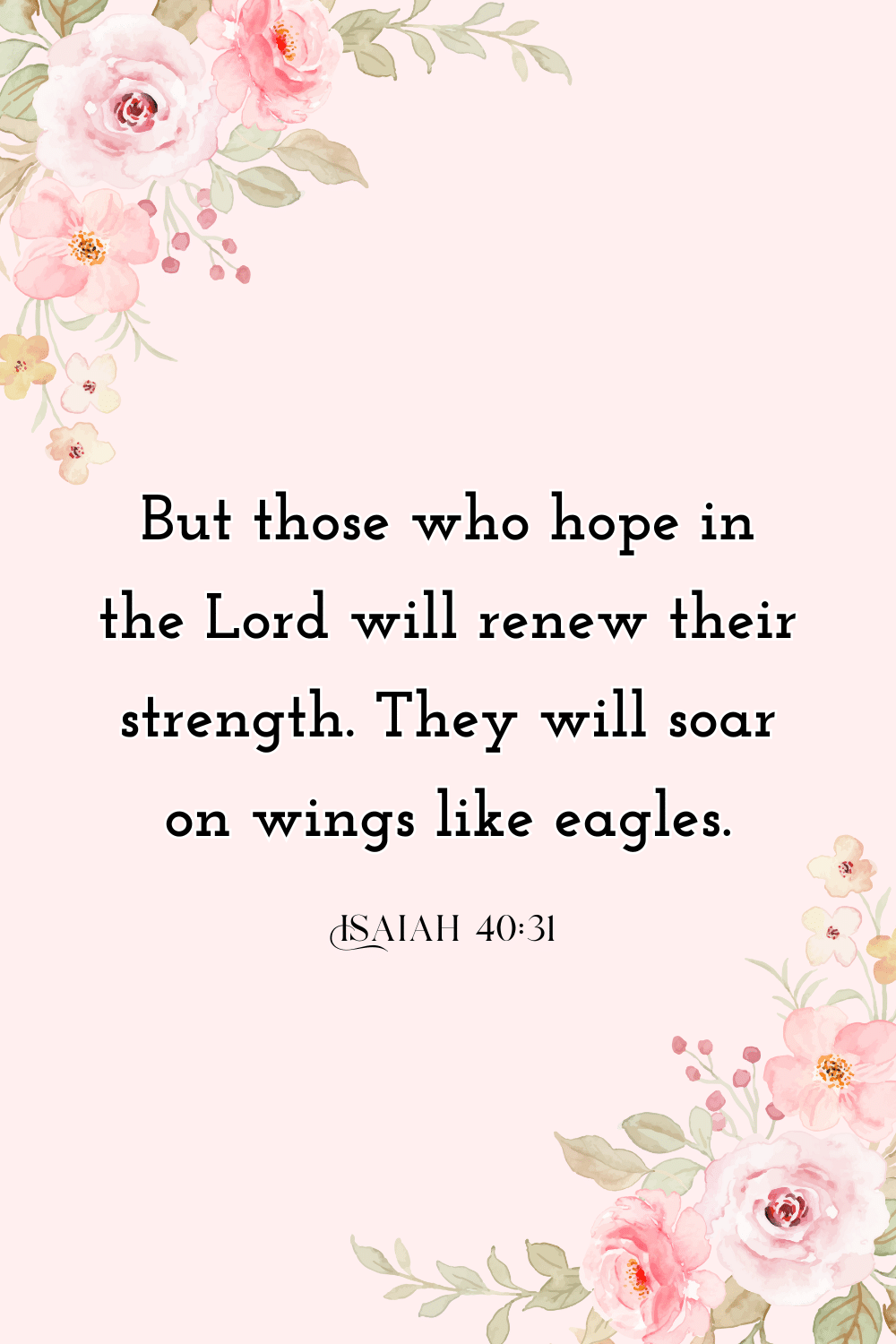 Bible Verse Wallpaper (Pink Aesthetic)