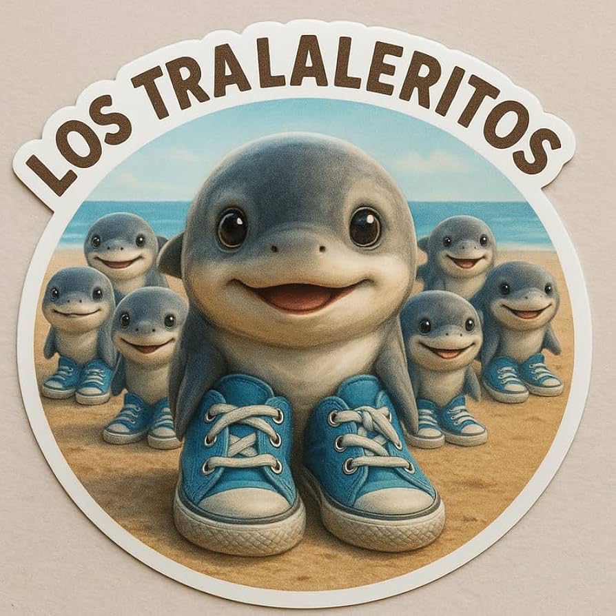Los Tralaleritos Sticker