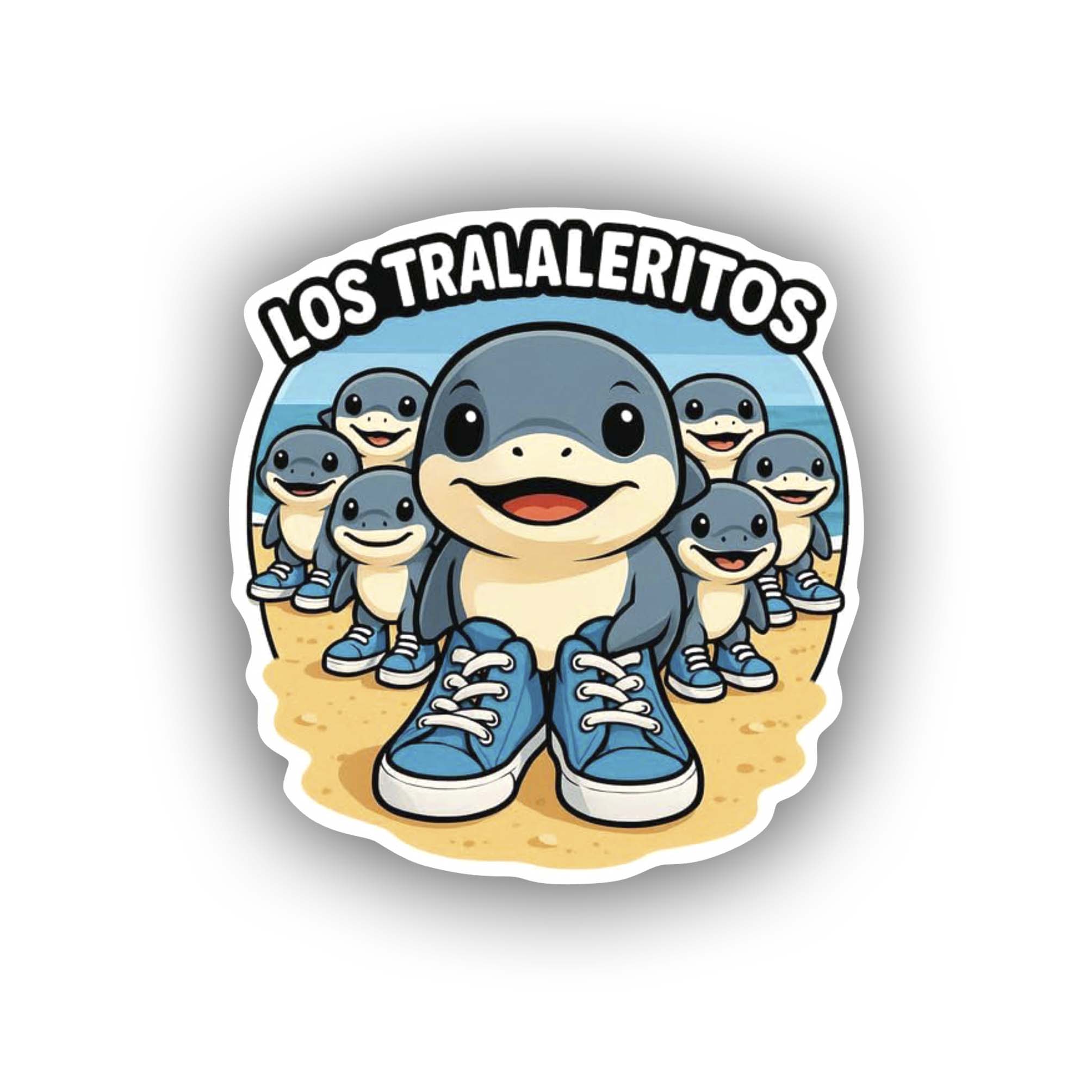 Los Tralaleritos Sticker (Peel N' Stick)