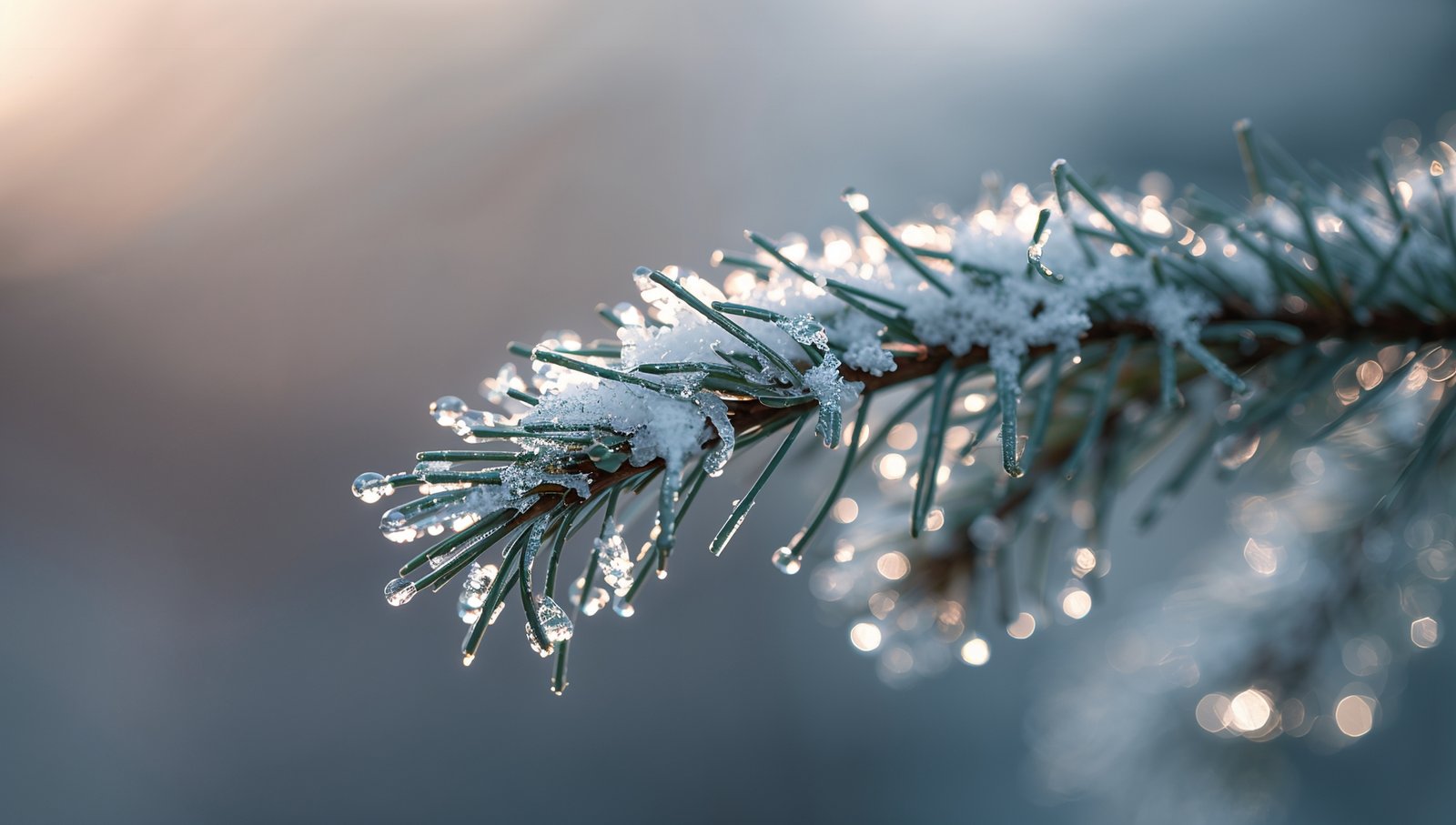 First snow wallpaper gentle transition