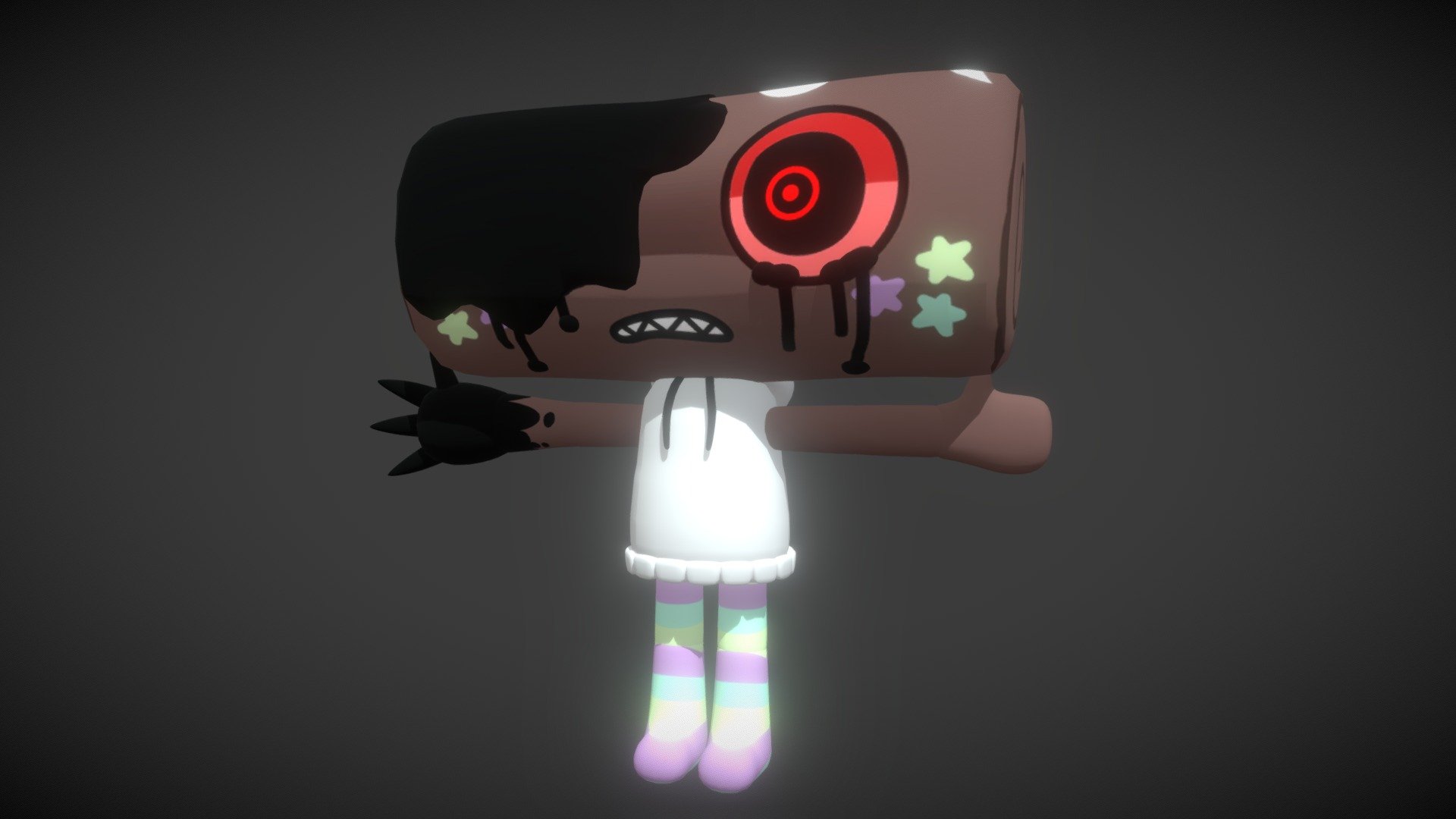 Twisted Cosmo Dandy's World Free 3D Model By Elite Big Speakerman [e7e7ef5]