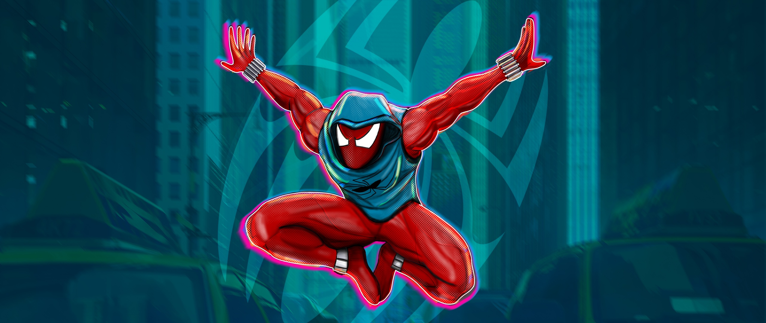 Scarlet Spider Wallpaper 4K