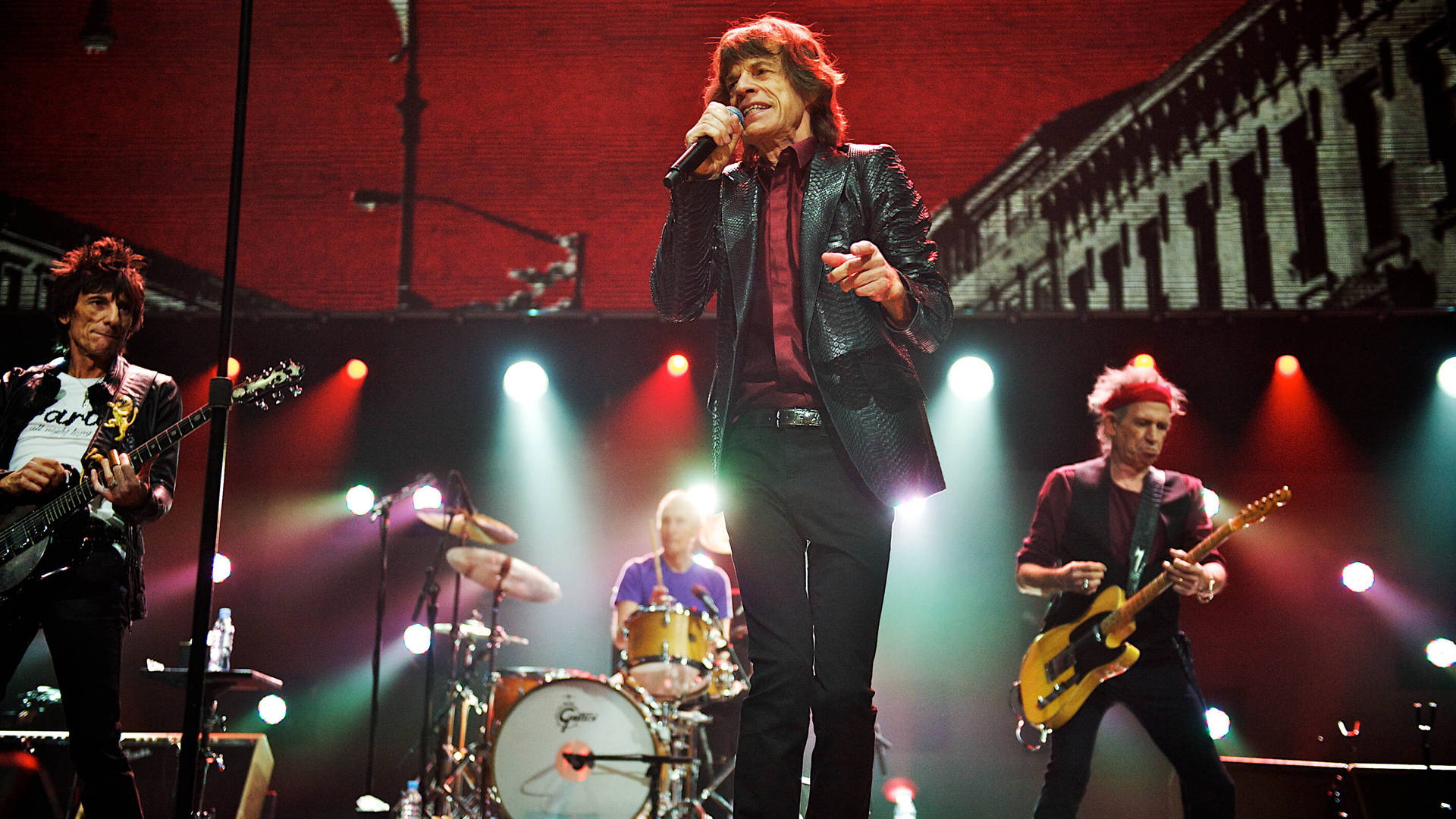 Download Spot Light Rolling Stones Wallpaper