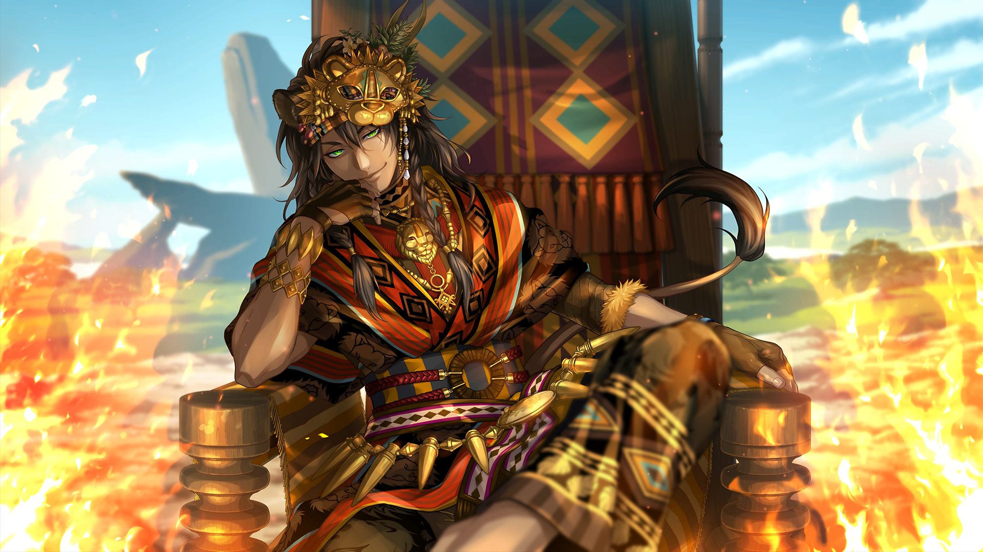 Leona Kingscholar HD Wallpaper