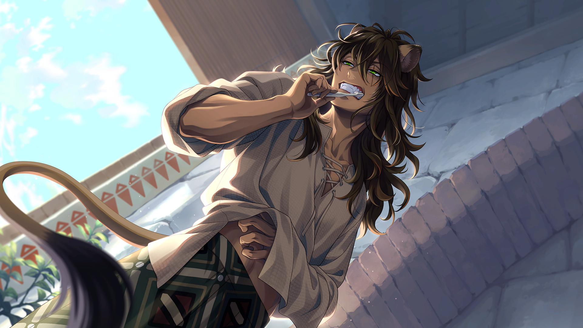 High Res Assets For Leona Kingscholar In Room Dialogue, Animations, And Extra Assets Can Be Found On Drive: Link
