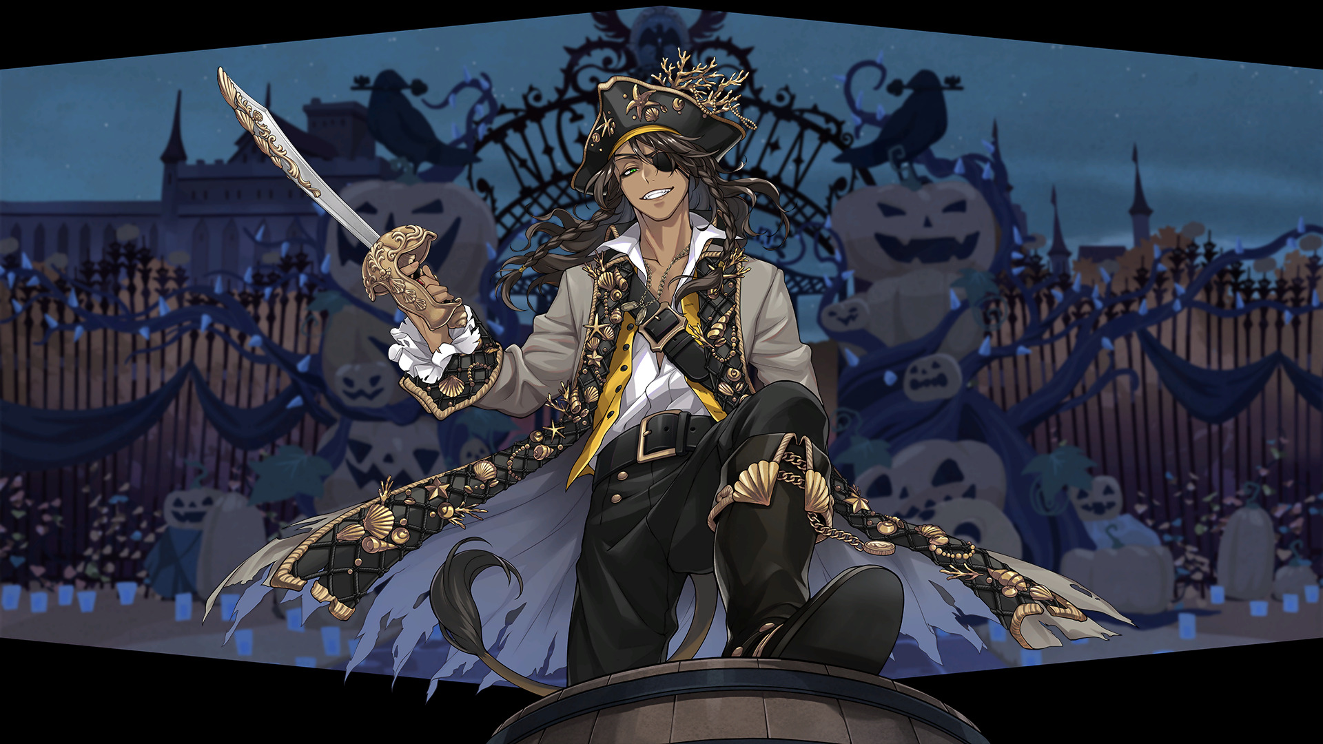 SR Leona Kingscholar Halloween Voice Lines
