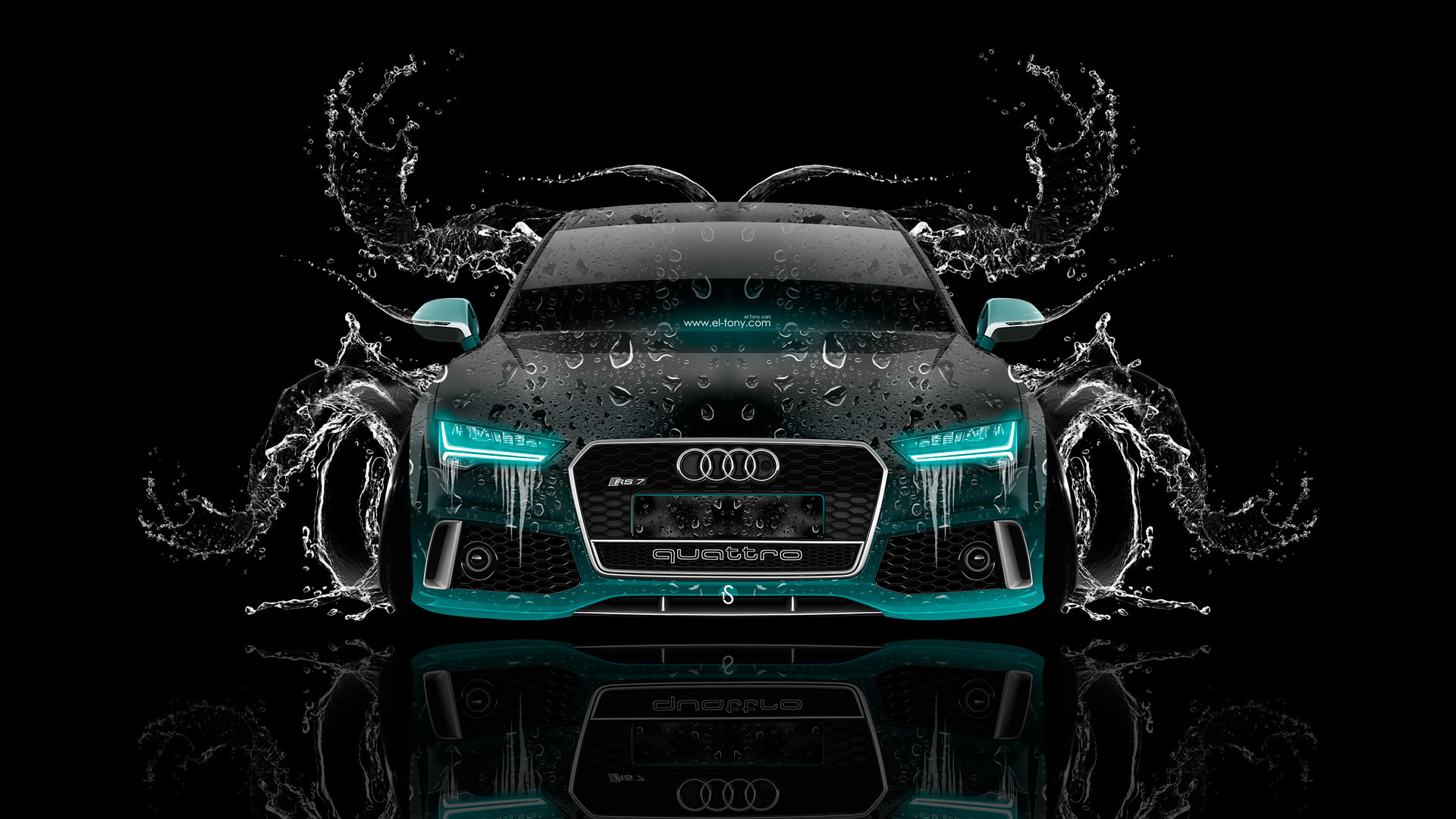 Wallpaper car, machine, water, design, style, background, Audi, Audi for mobile and desktop, section audi, resolution 1920x1080