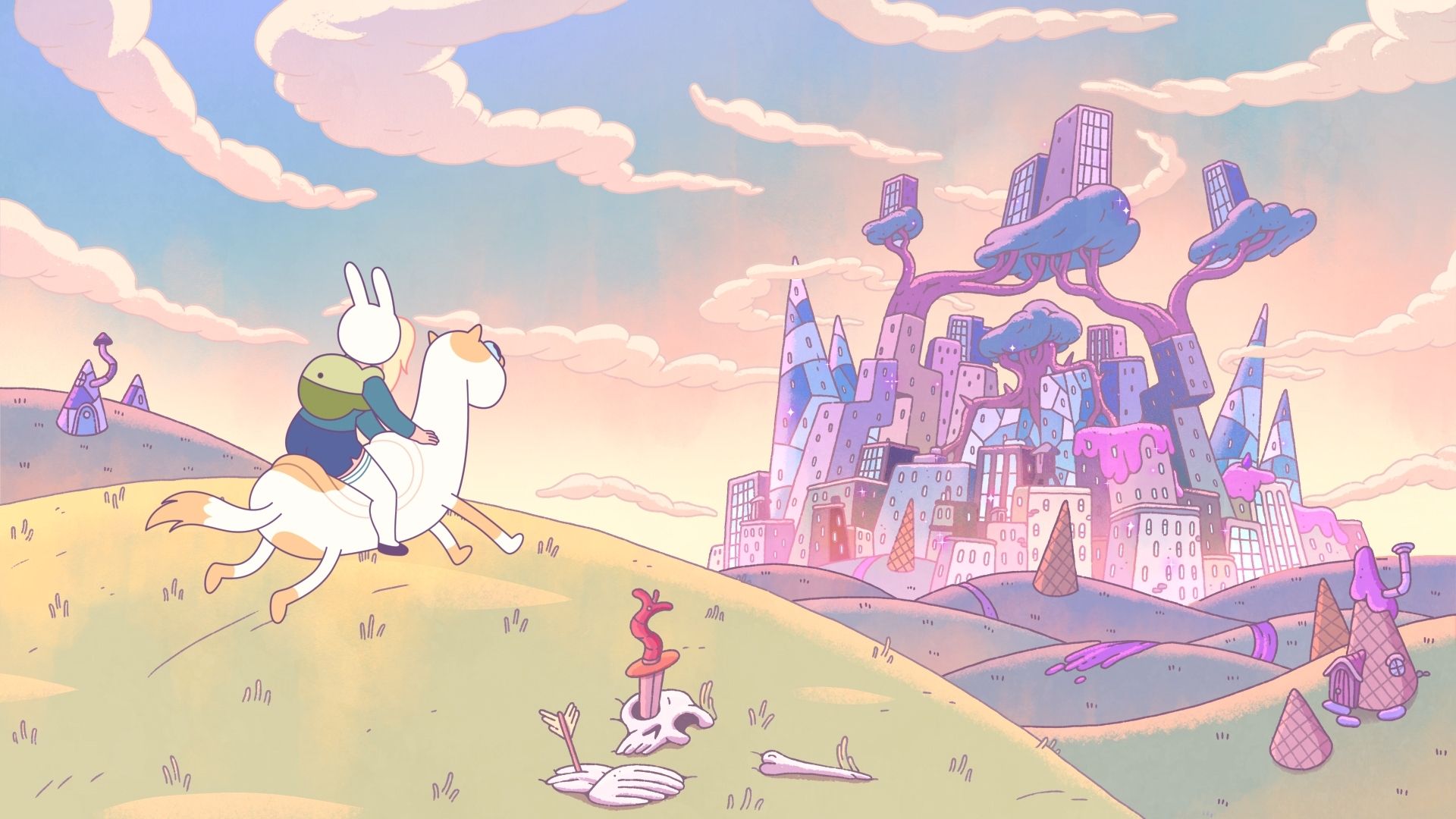 Fionna and Cake is Adventure Time for depressed adults