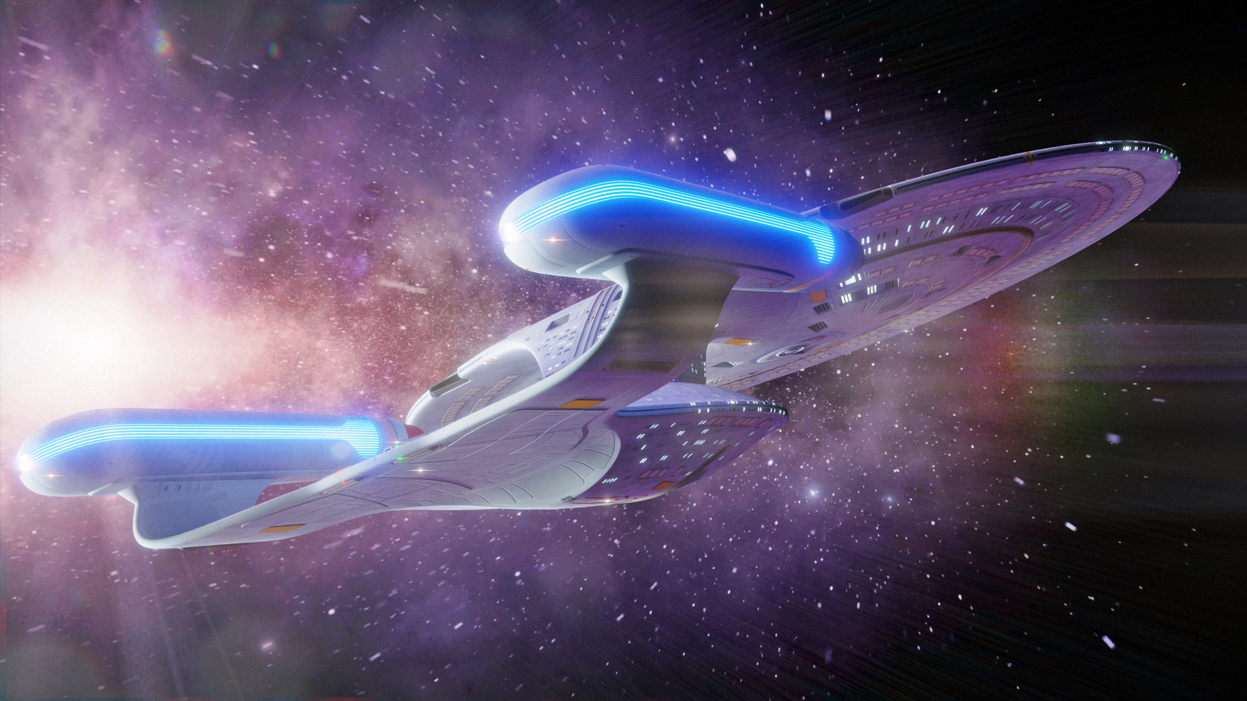 Another Enterprise D Wallpaper