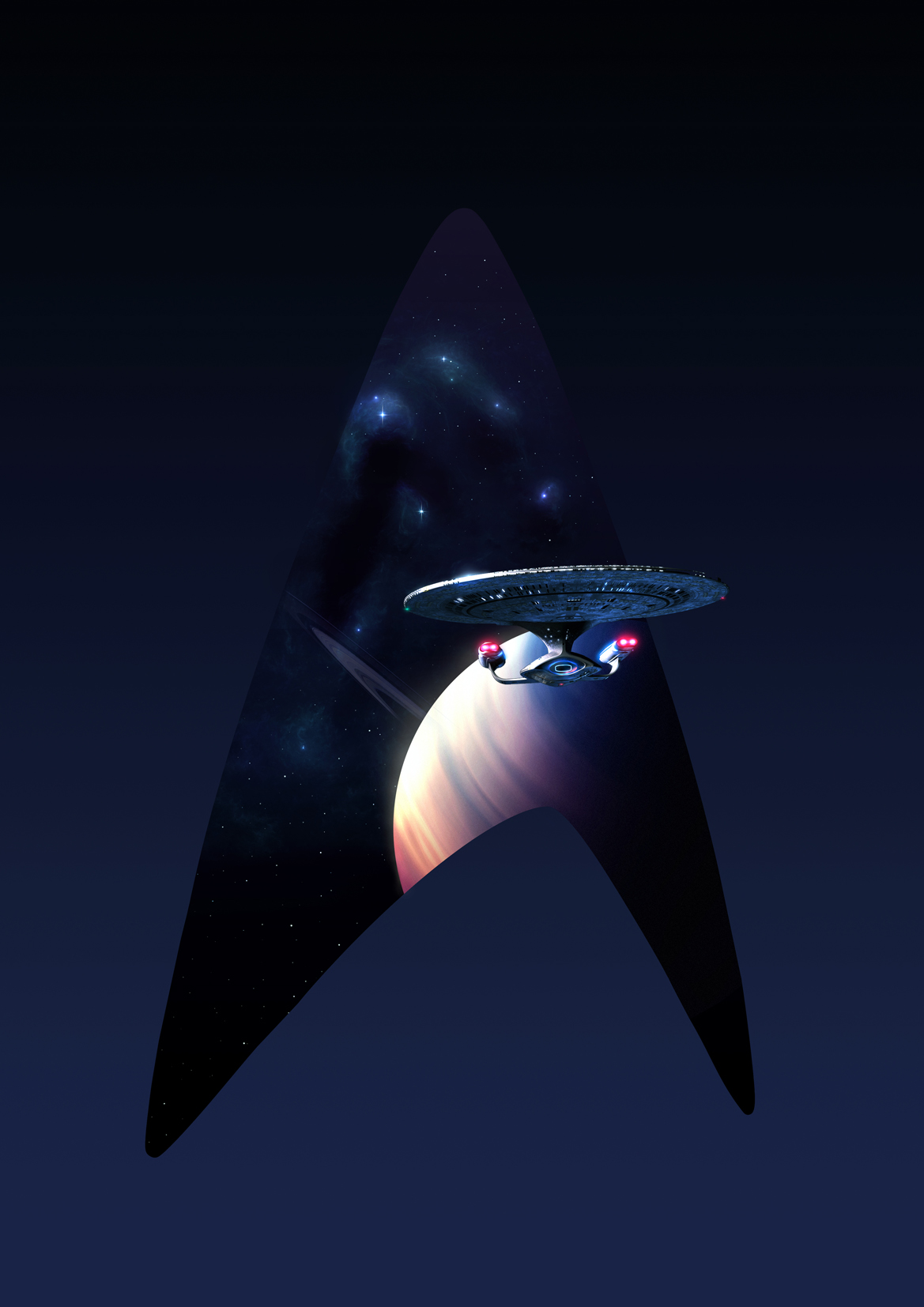 NCC 1701 D. Poster By Noble 6 Design