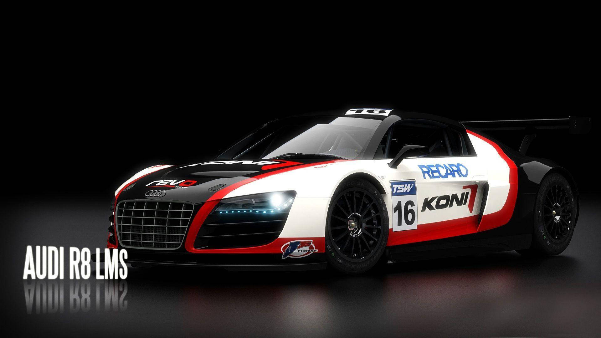 Download Audi Neon Car Wallpaper