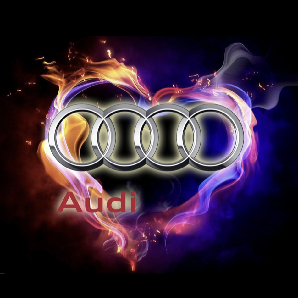 AUDI Original LOGO PROJECTOT LIGHTS Nr.004 quantity 1 = 2 Logo Films