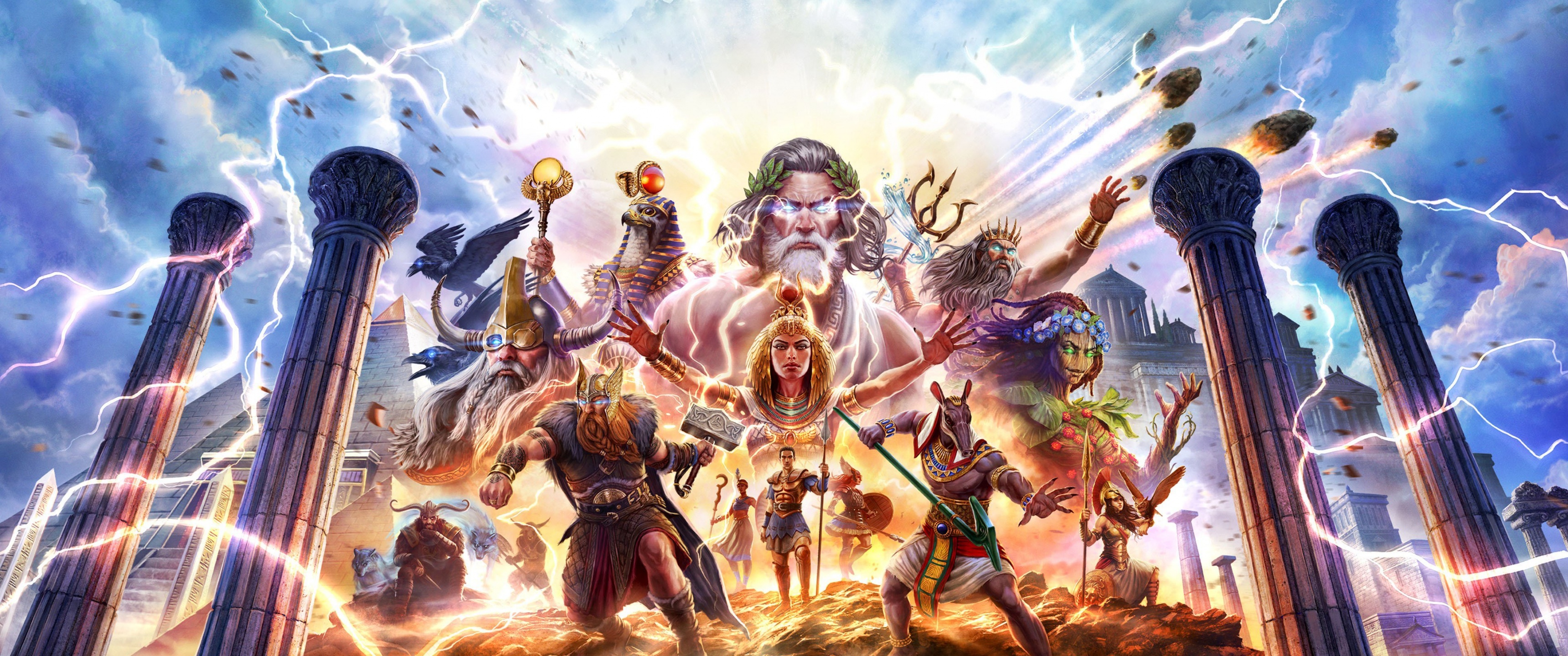 Age of Mythology: Retold Wallpaper 4K, 2024 Games, Video Game