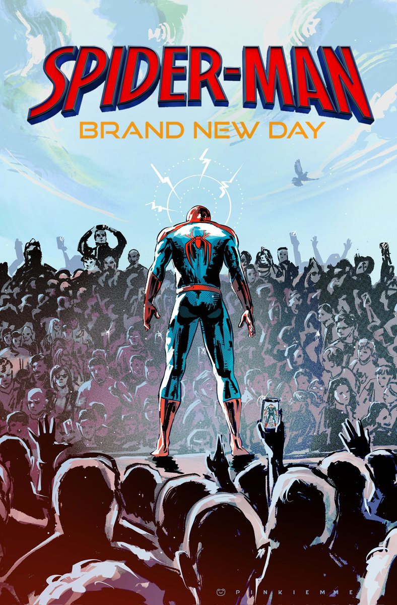 Spiderman: brand new art ❤️ #SpiderManBrandNewDay
