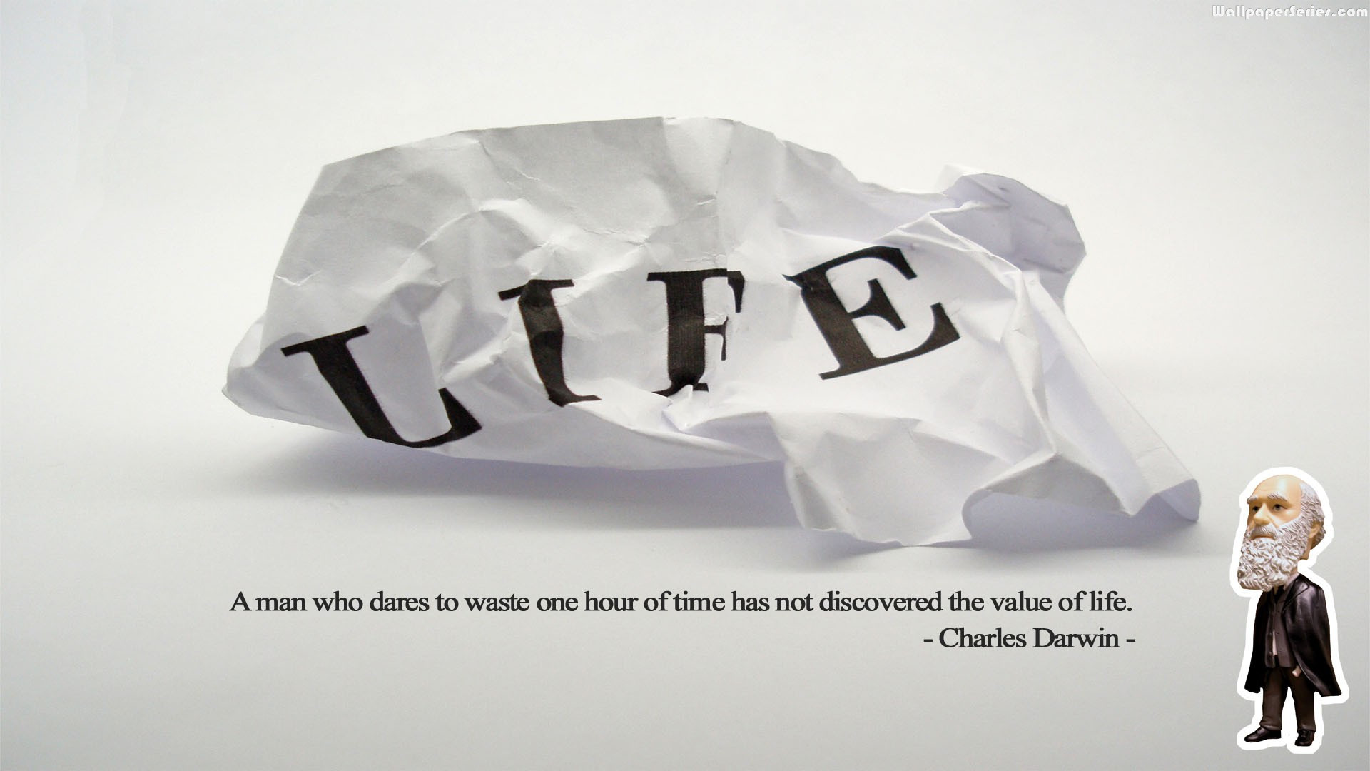 Life Paper Quotes Wallpaper 10728