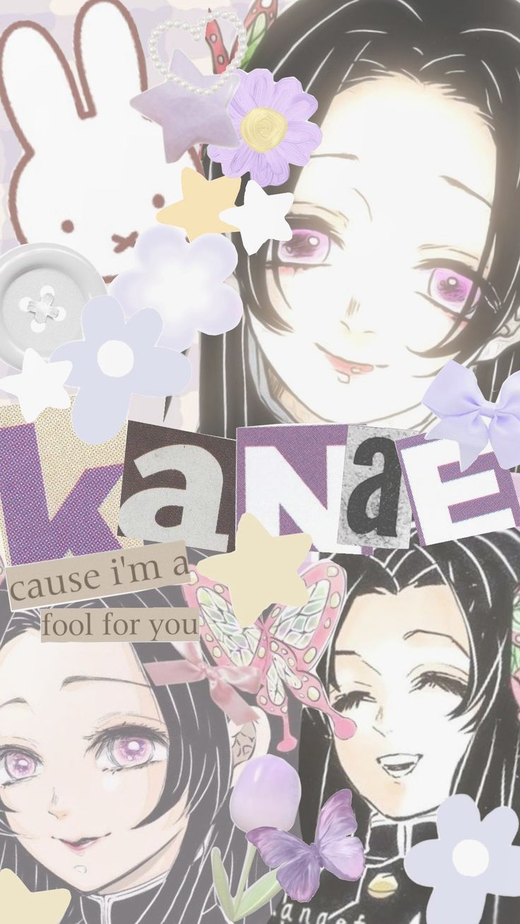 kanae #kanaekocho #demonslayer #flower #hashira #butterfly #cute #wallpaper #purple #kny #kimetsunoyaiba