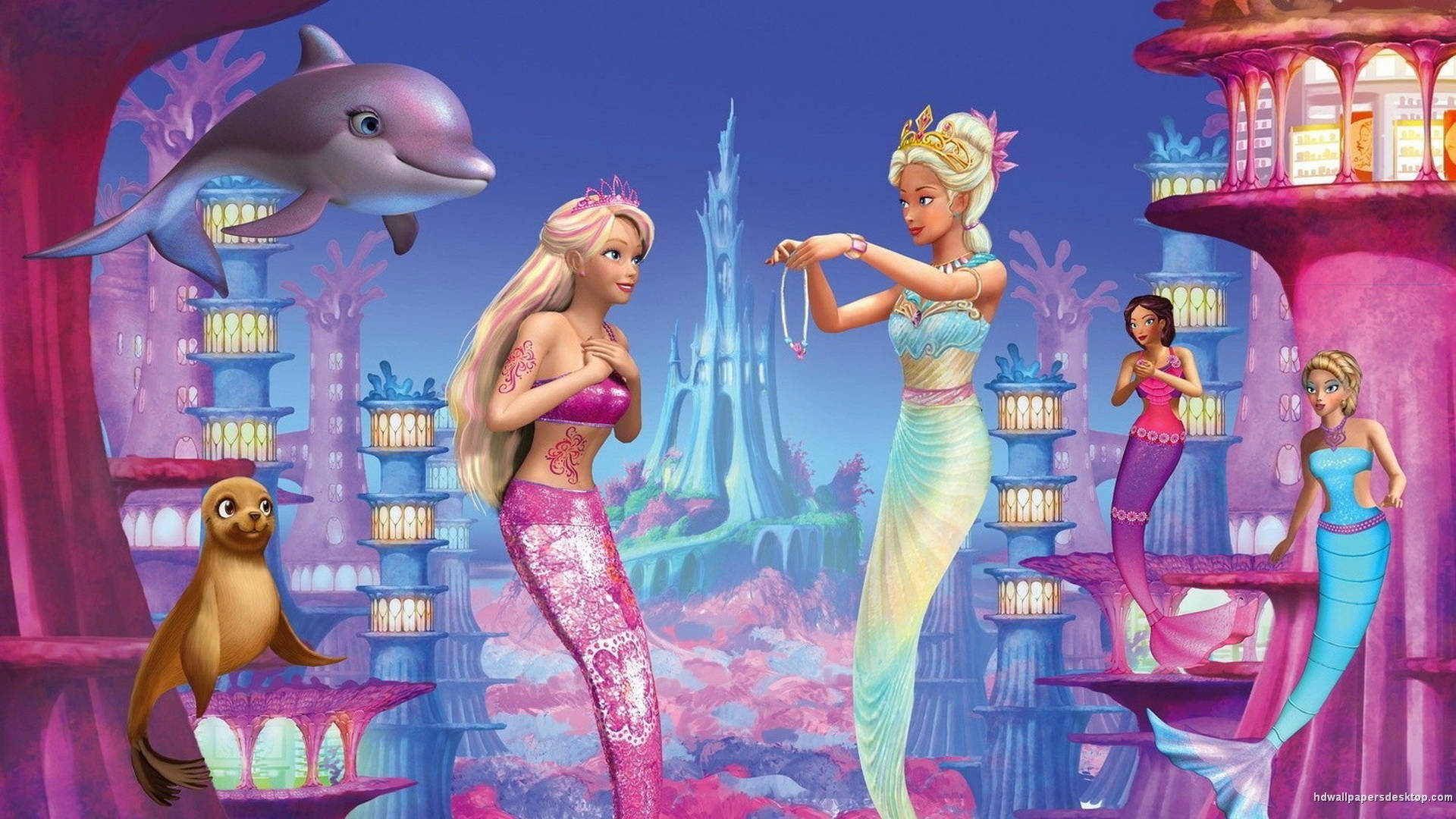 Download Barbie Princess Merliah in A Mermaid Tale Wallpaper