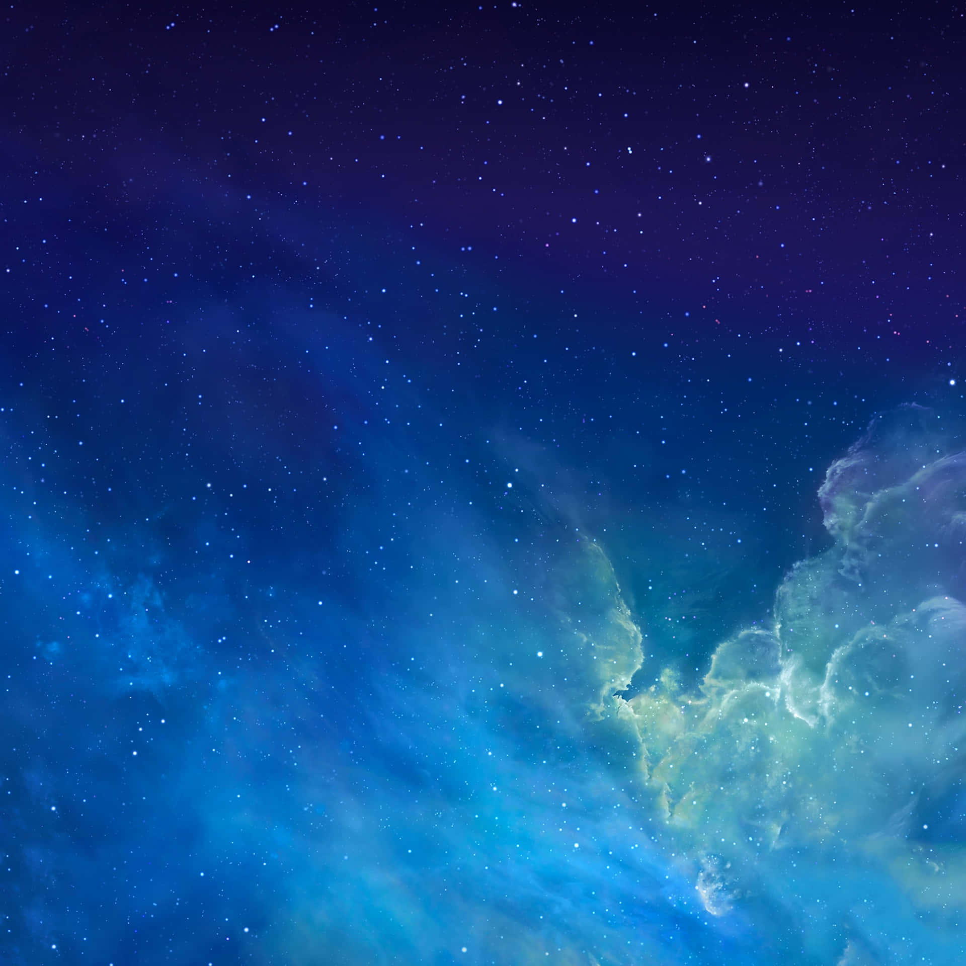 Download Blue Galaxy For iPad Wallpaper