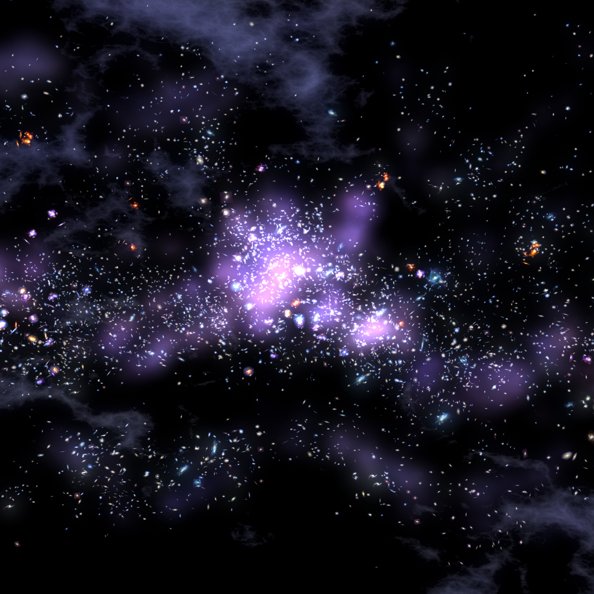 Galaxy Retina Wallpaper for iPhone 11, Pro Max, X, 8, 7, 6