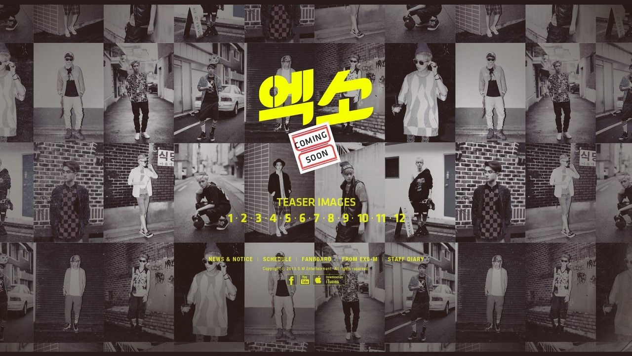 Official 'Growl' EXO Teaser Image