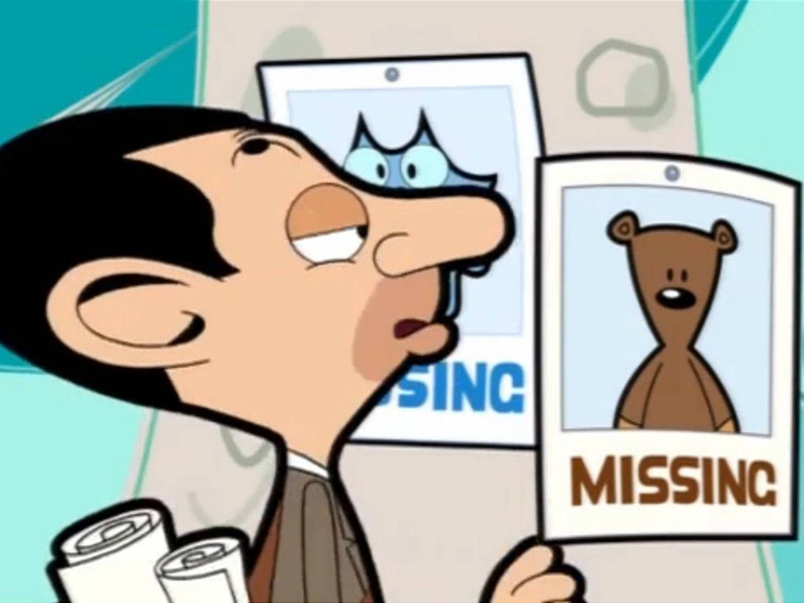 Download Mr. Bean Cartoon Missing Pet Wallpaper
