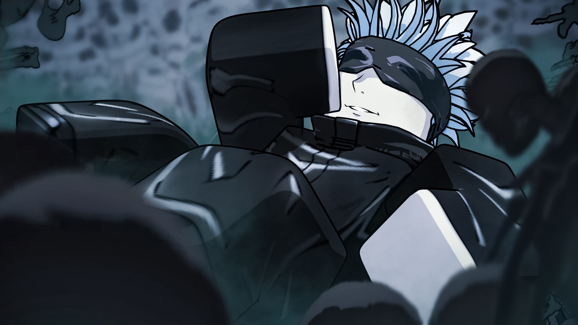 Gojo Prison Realm Roblox GFX