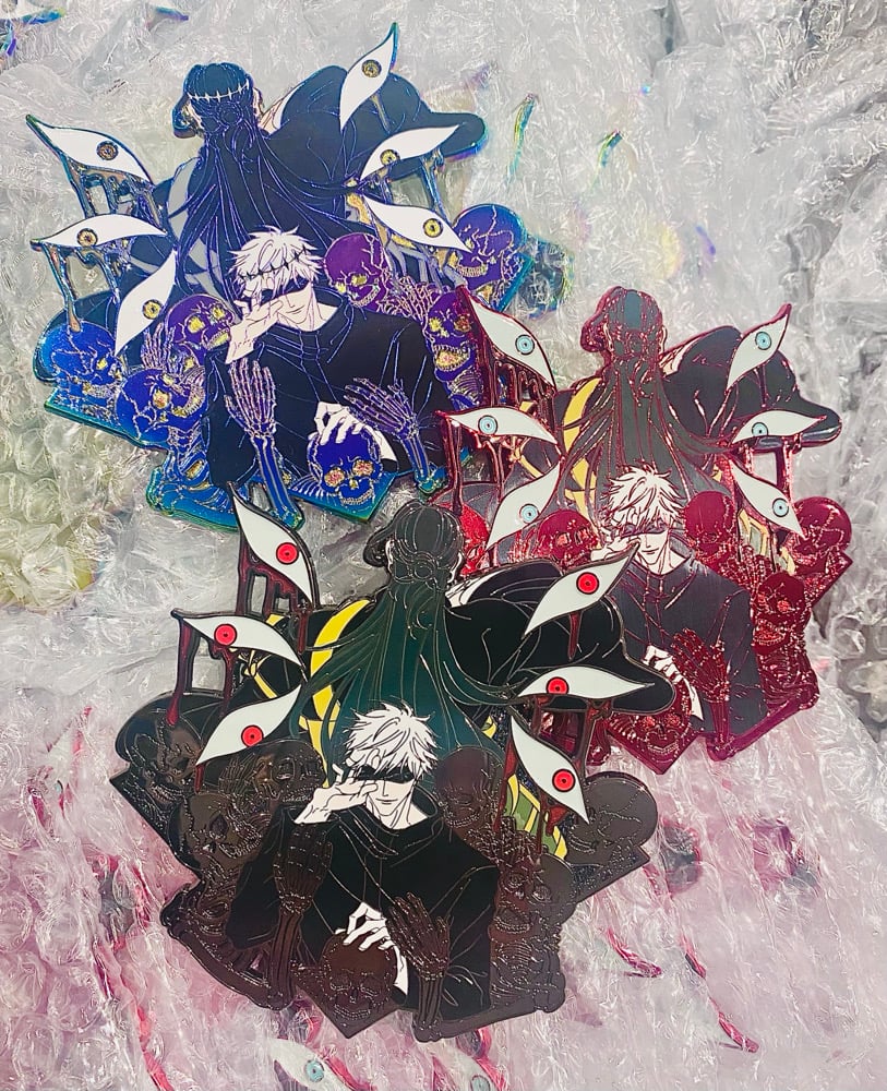 JJK Prison Realm Enamel Pin [IN HANDS]