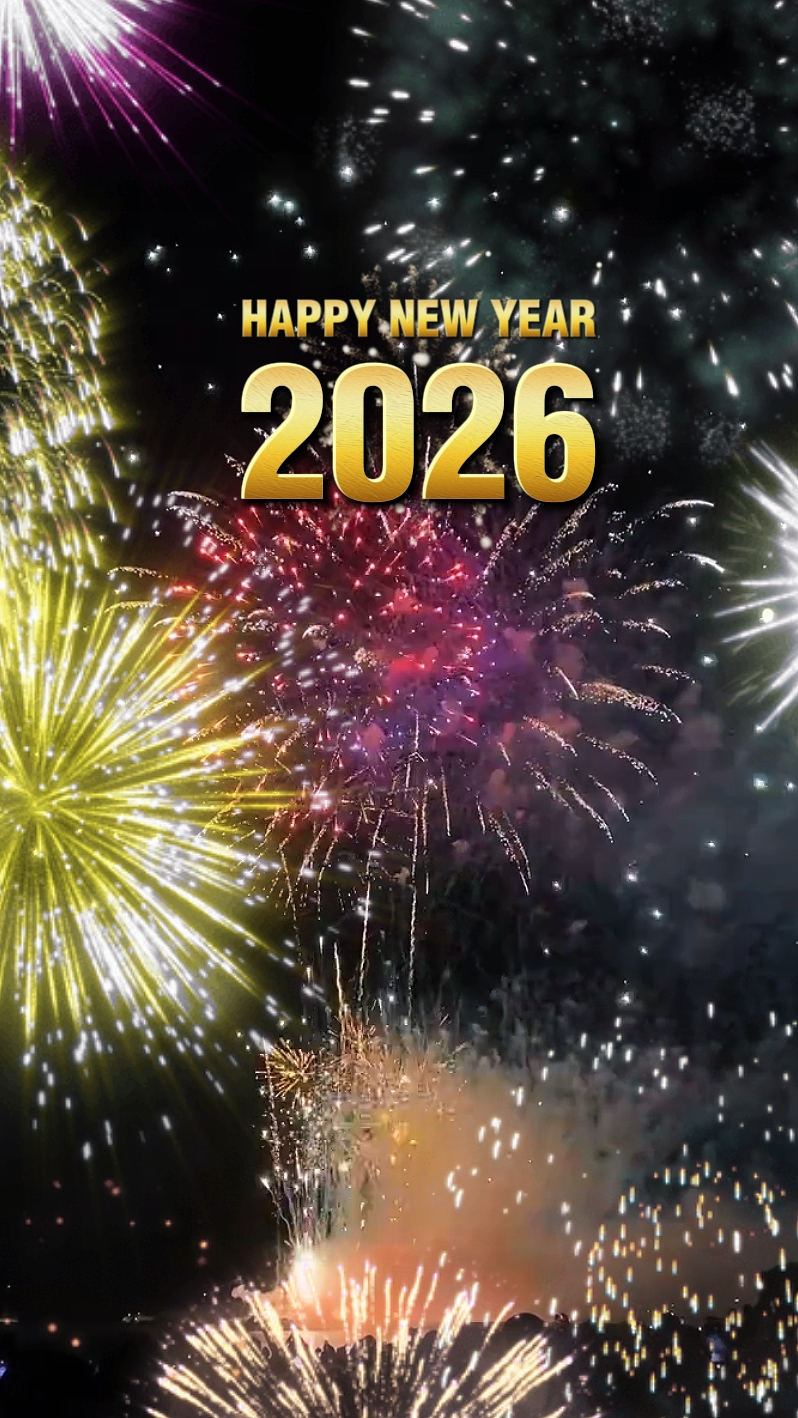 Feliz Año Nuevo 2026 Plantilla