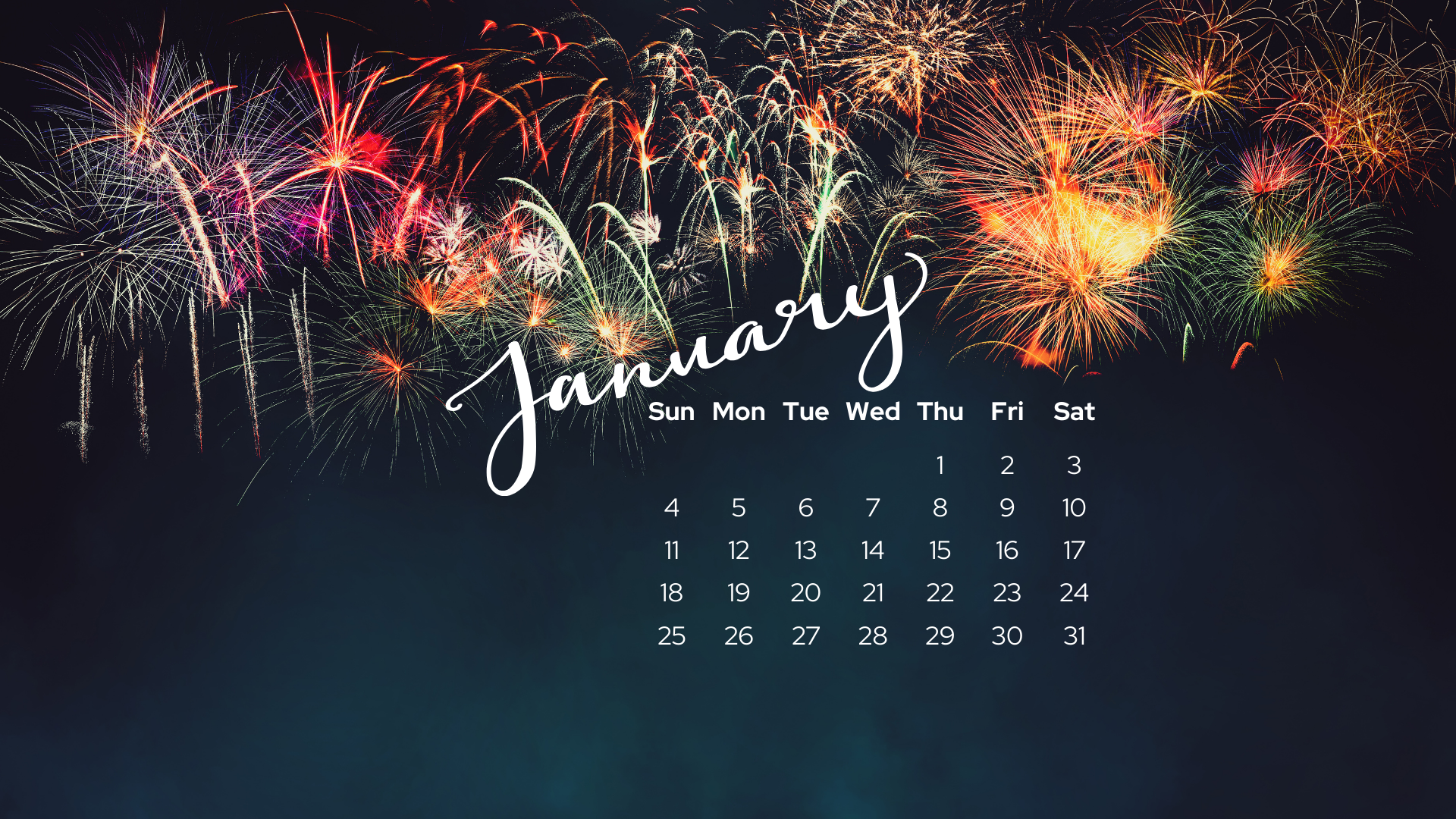 Free January 2026 Desktop Calendar Background (EASY DOWNLOAD)