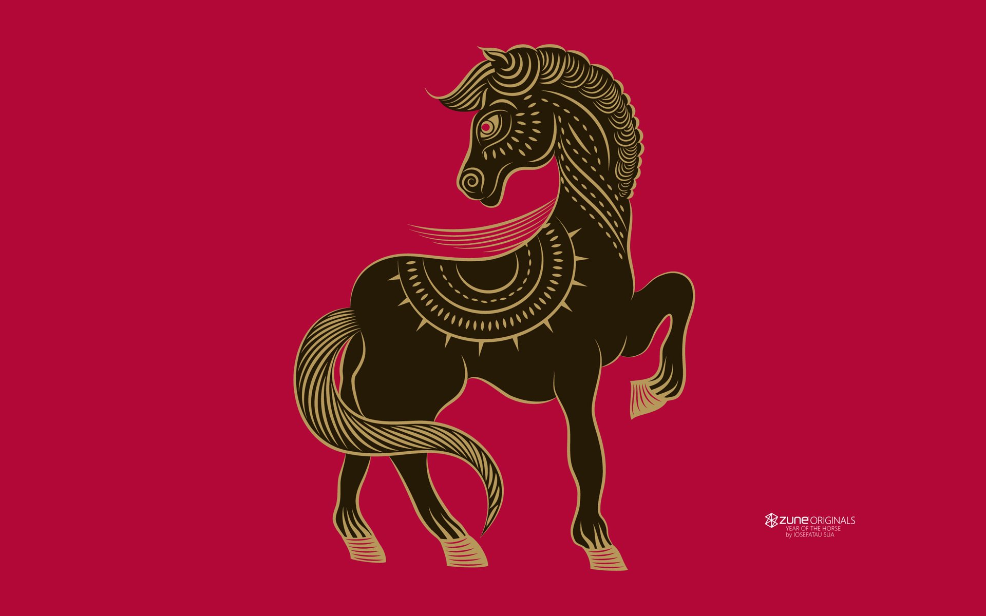 Download Horse Zodiac Man Made Zune HD Wallpaper