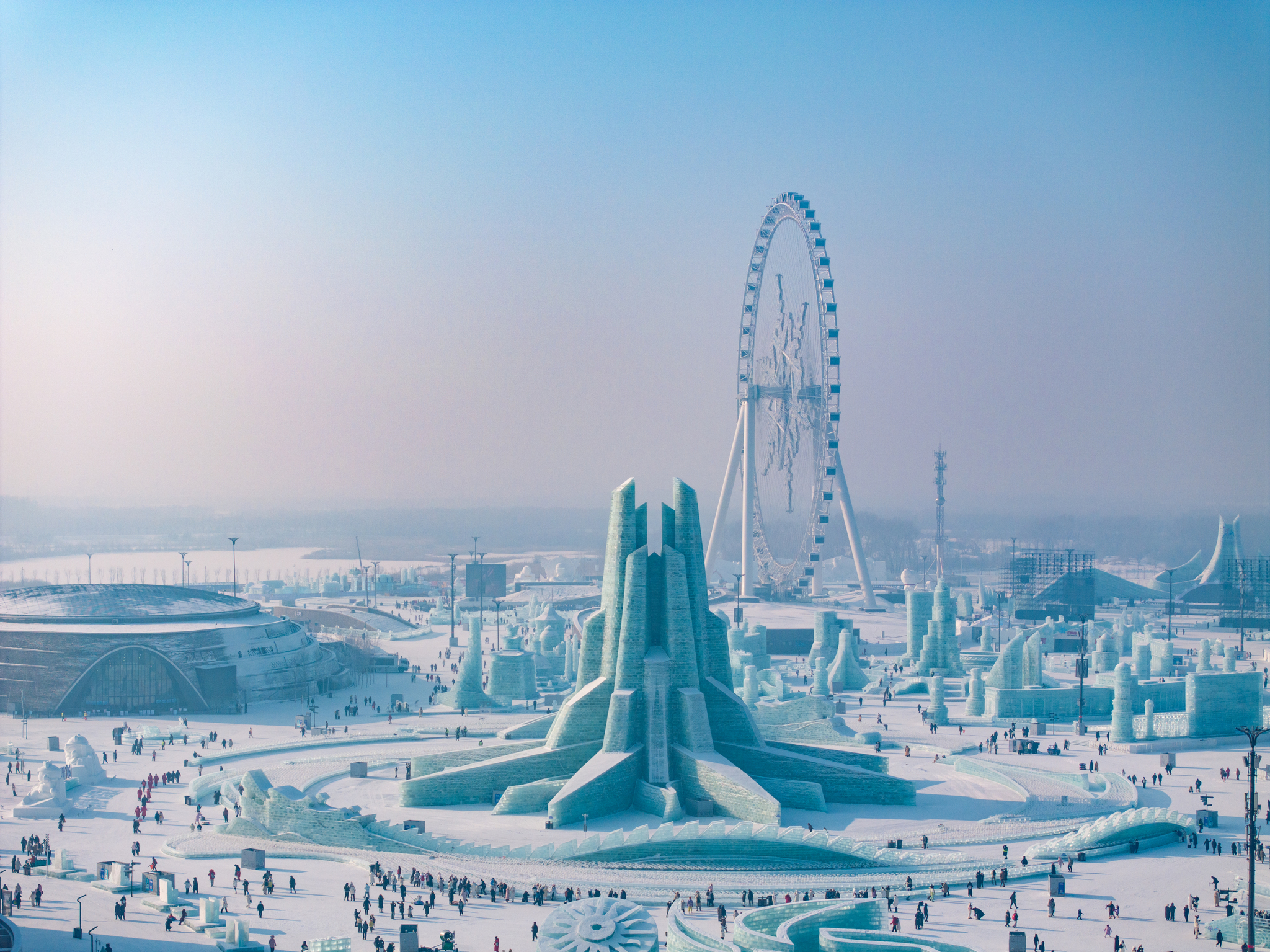 Harbin a crystal winter wonderland of stunning icy architecture