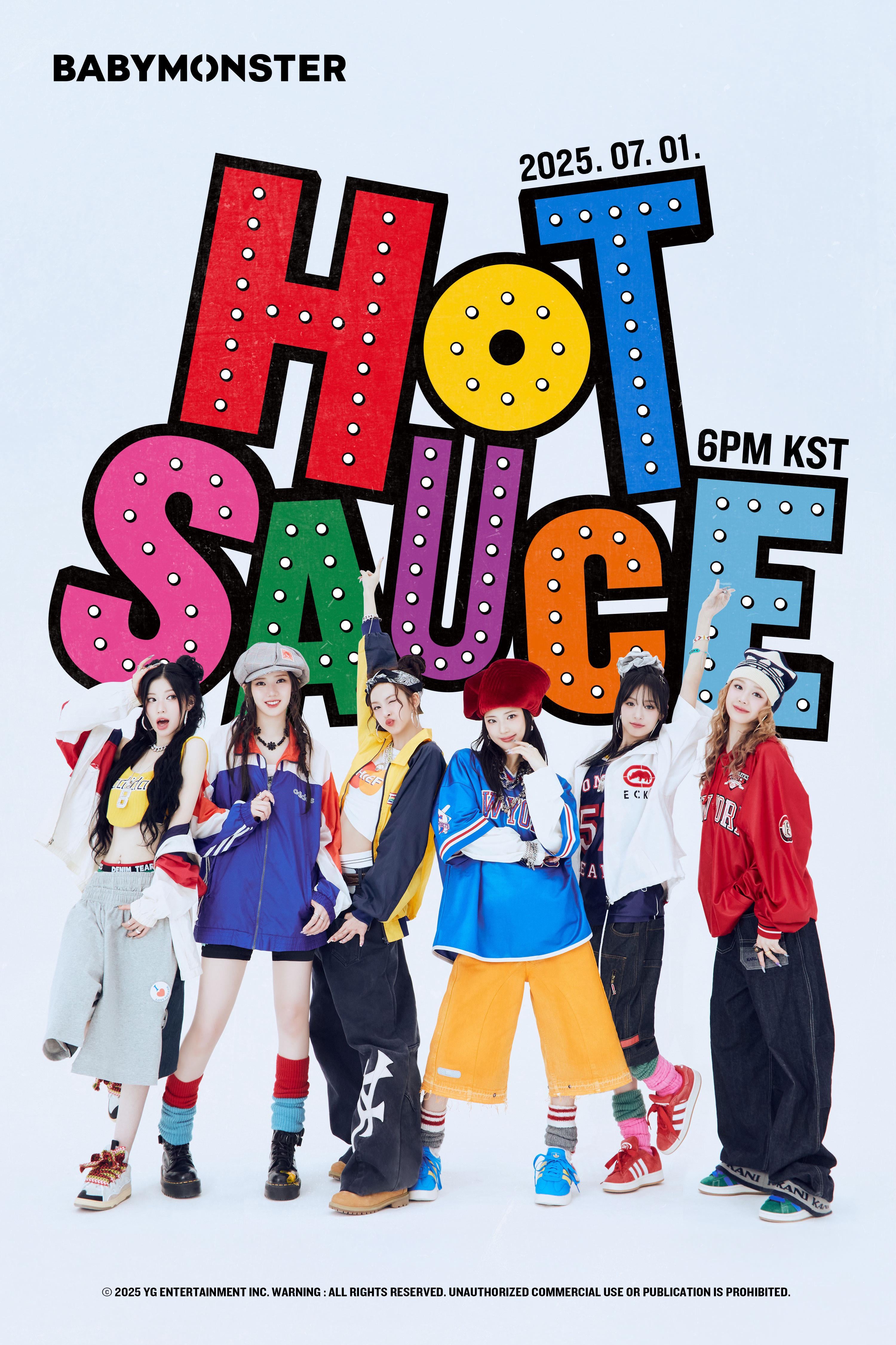 BABYMONSTER - 'HOT SAUCE' [TEASER POSTER]